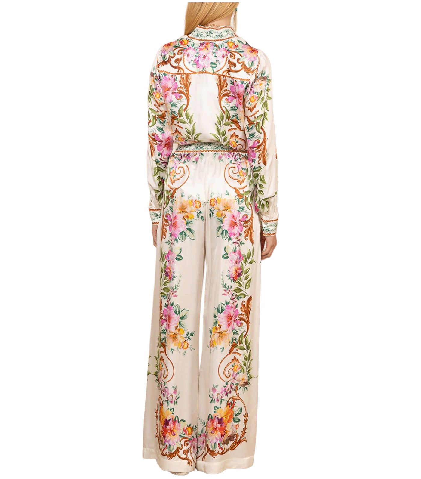 Lyanna Charmeuse Pant Ivory