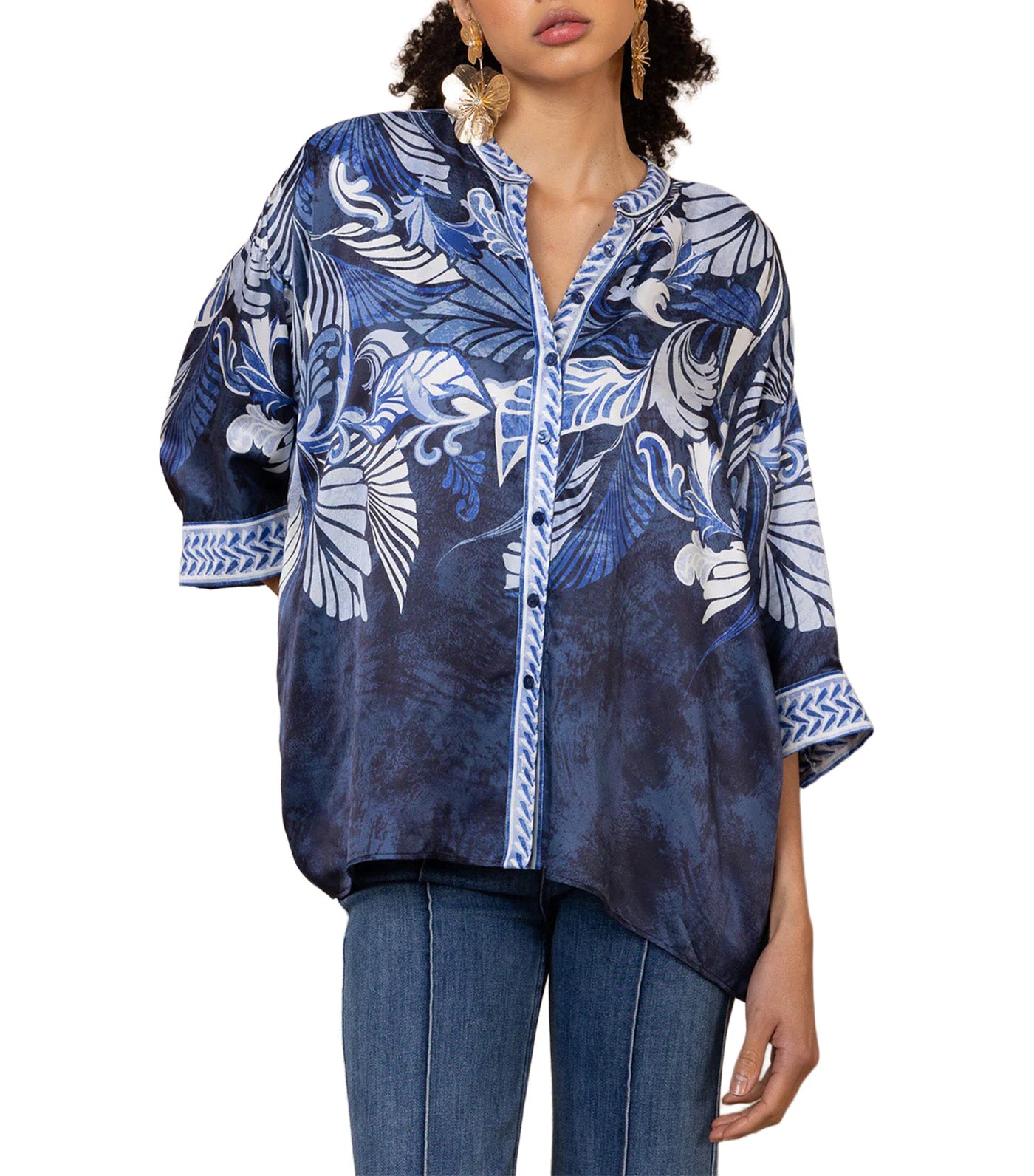 Neriah Charmeuse Top