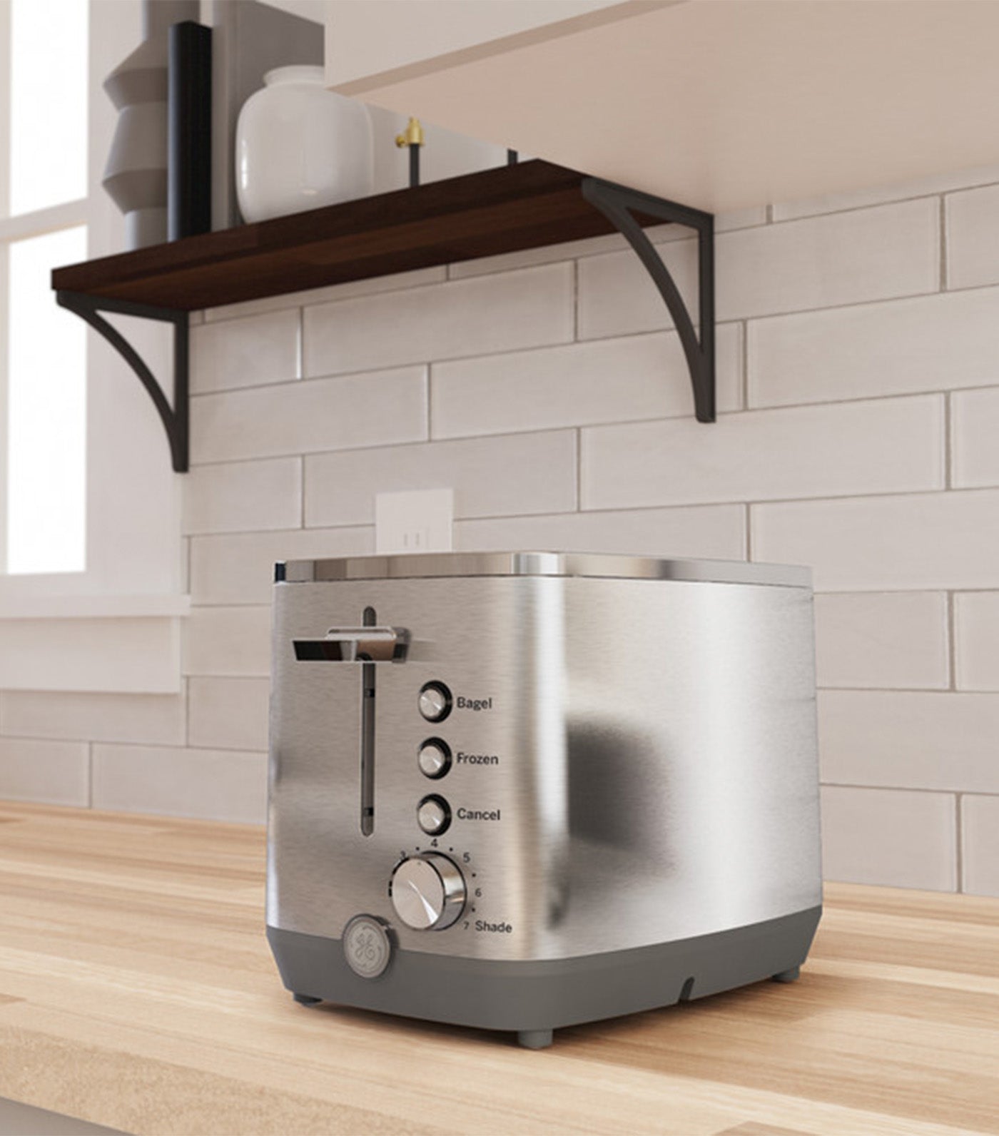 2-Slice Toaster Gray