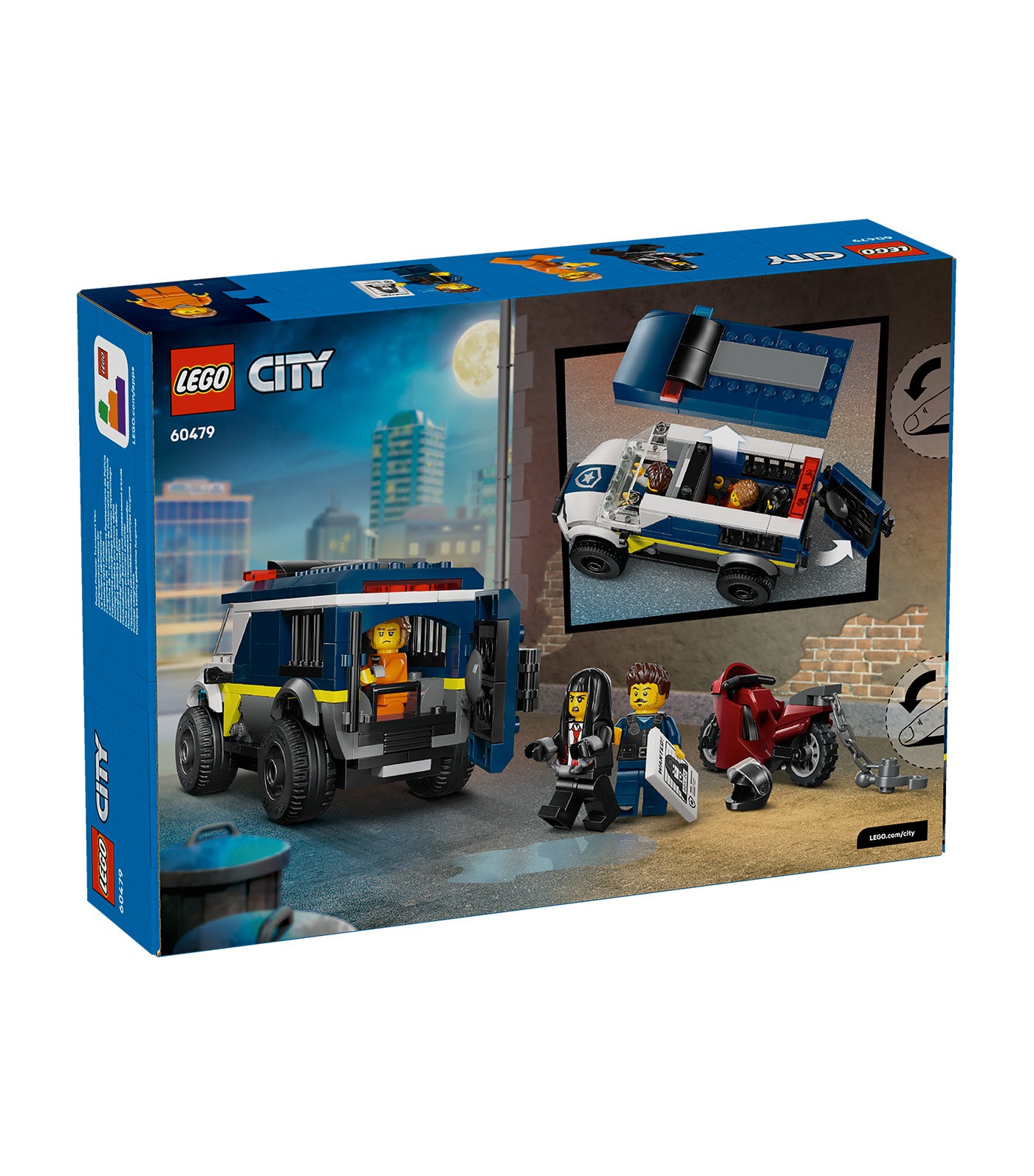 City Police Prisoner Transport Van