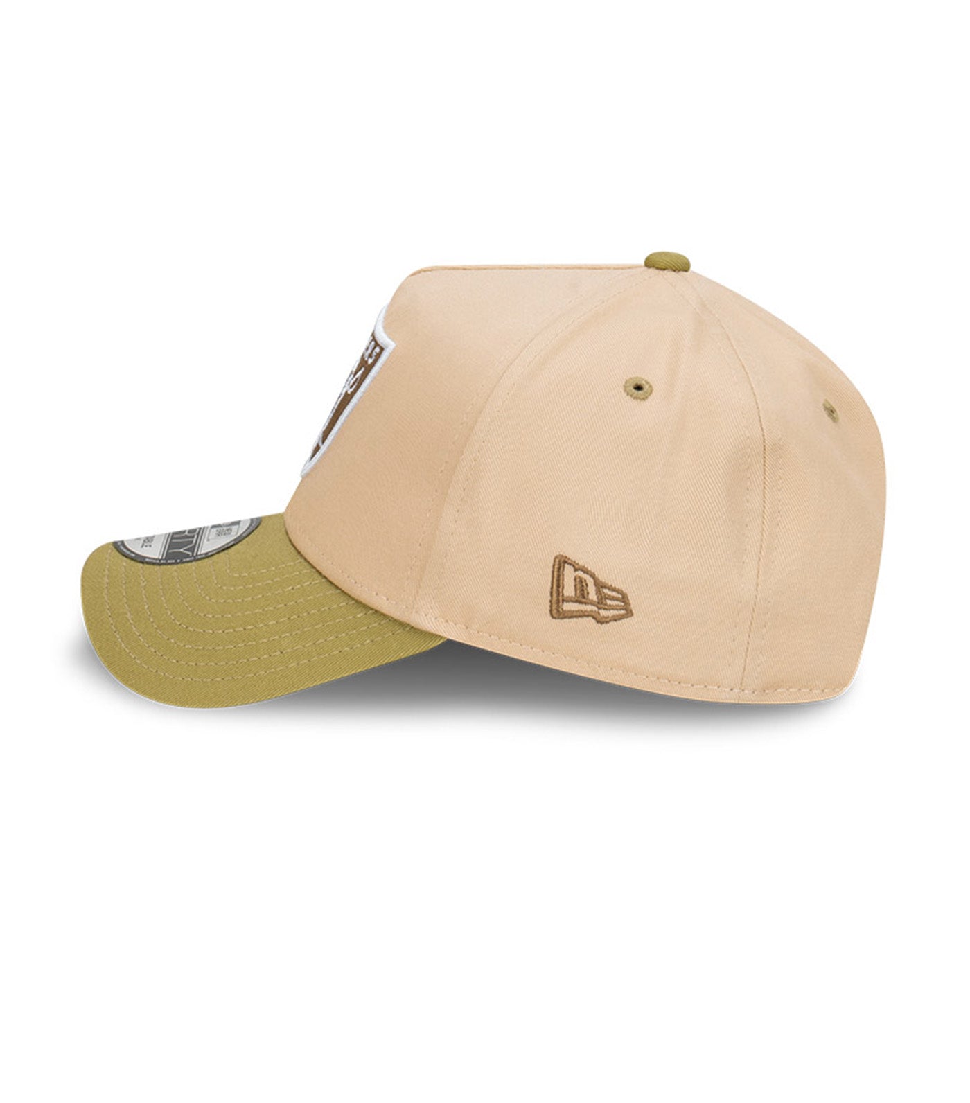 Las Vegas Raiders 9FORTY A-Frame Snapback Cap Beansprout Oat Milk