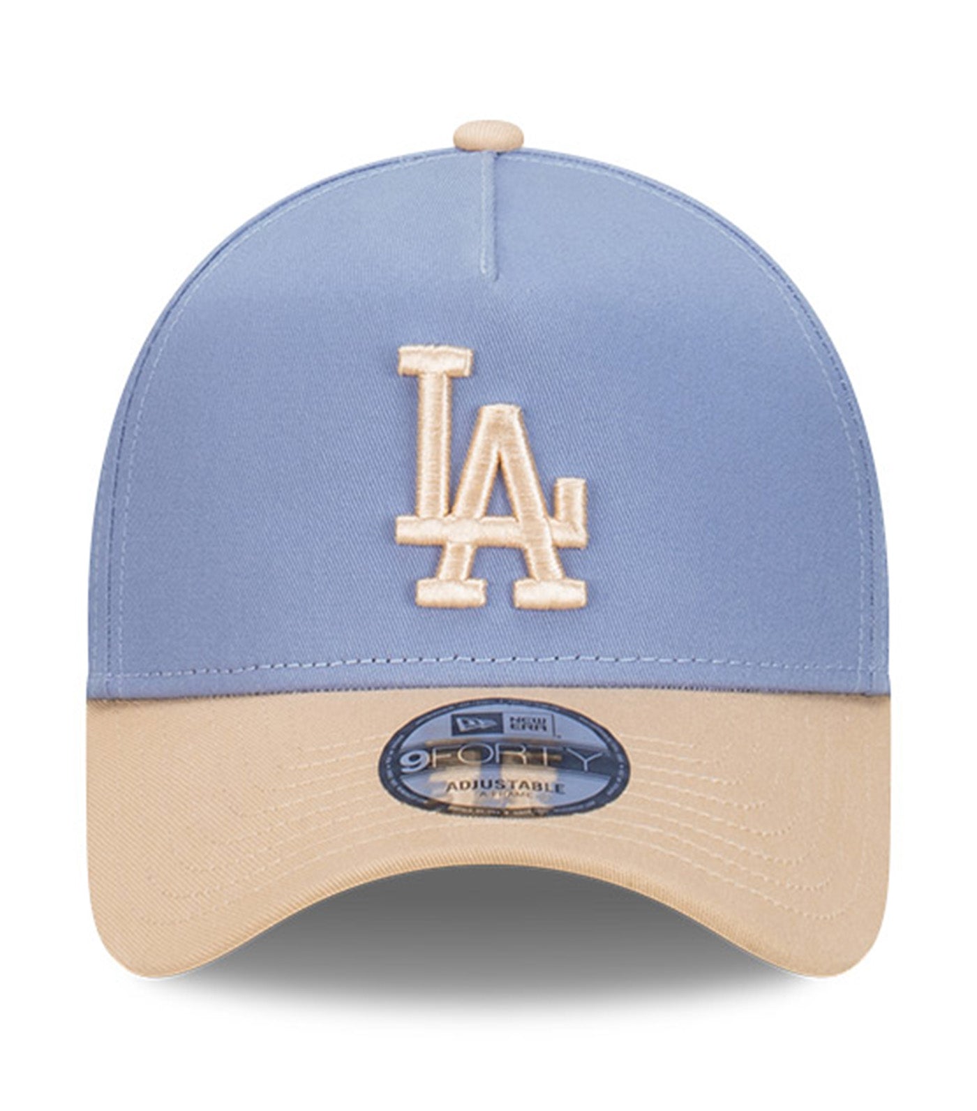 Los Angeles Dodgers 9FORTY A-Frame Snapback Cap Blueberry Cream Iris Flower