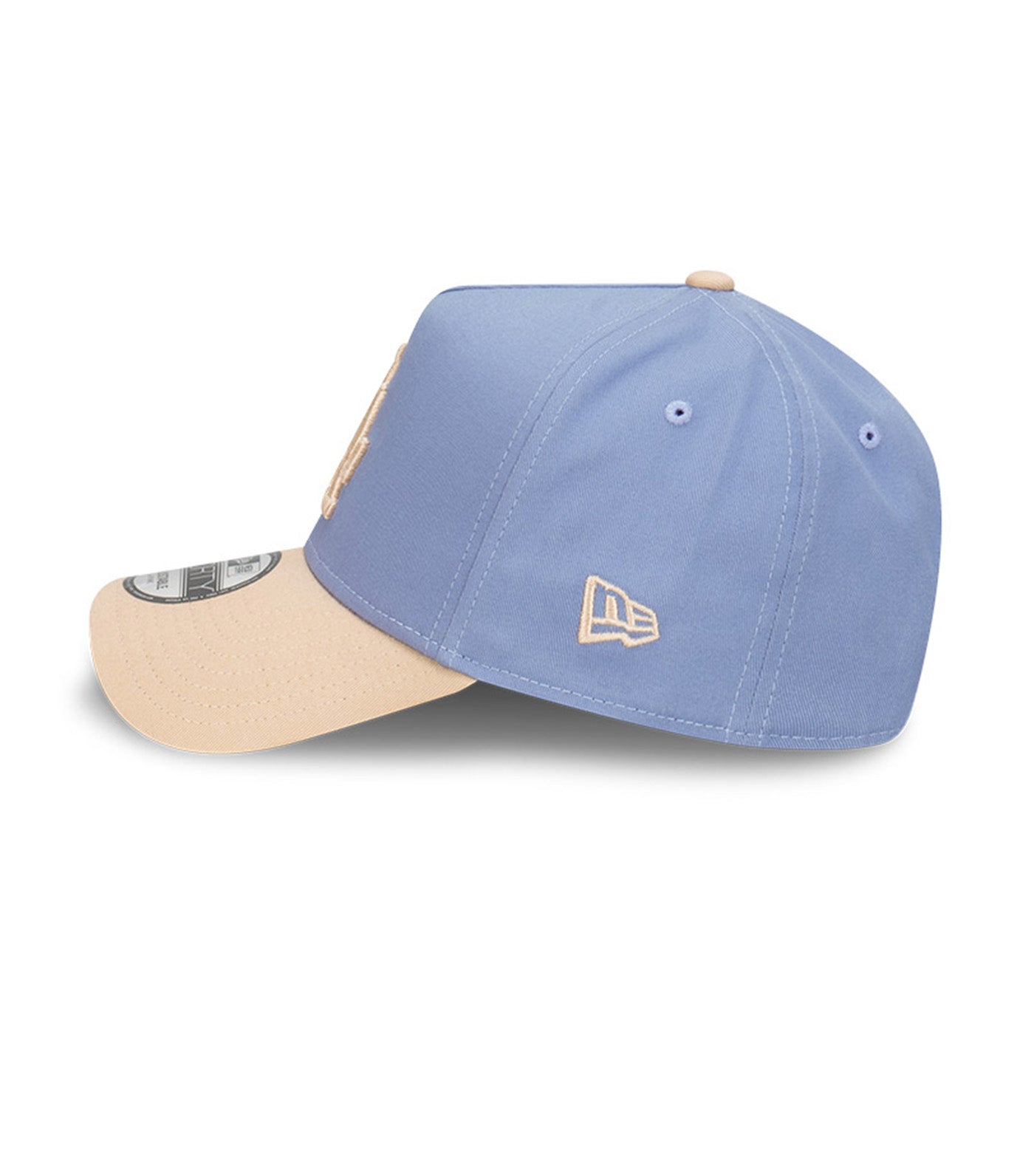 Los Angeles Dodgers 9FORTY A-Frame Snapback Cap Blueberry Cream Iris Flower