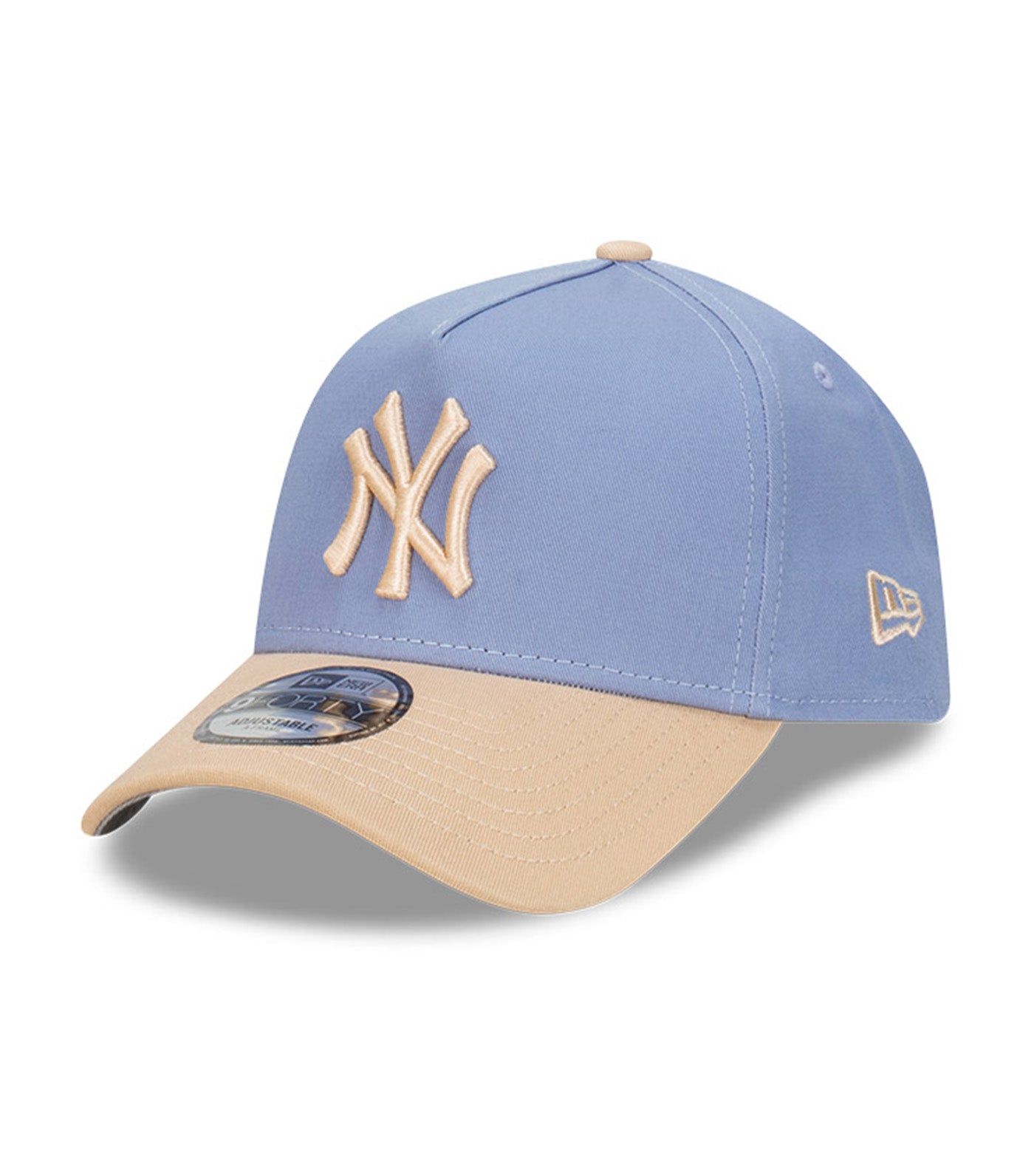 New York Yankees 9FORTY A-Frame Snapback Cap Blueberry Cream Iris Flower