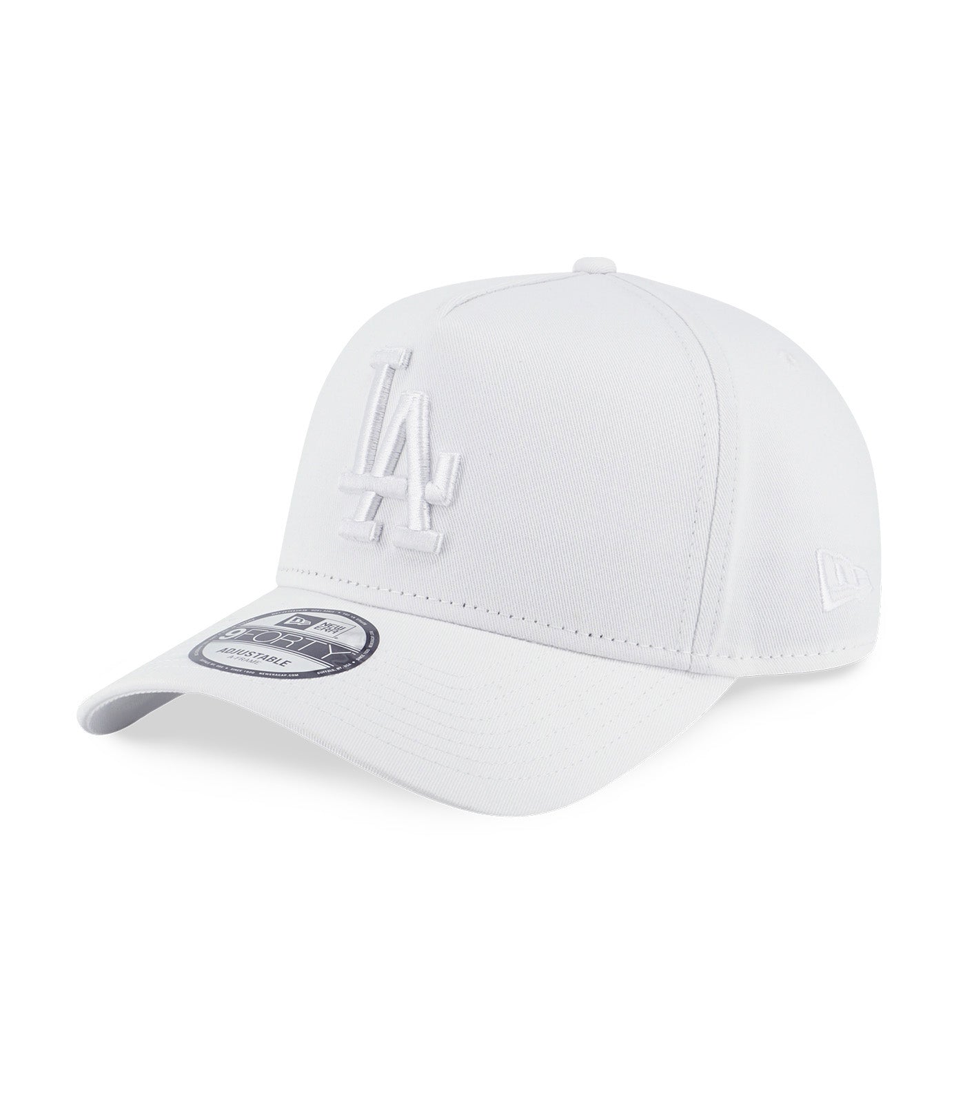 Los Angeles Dodgers 9FORTY A-Frame Snapback Cap White