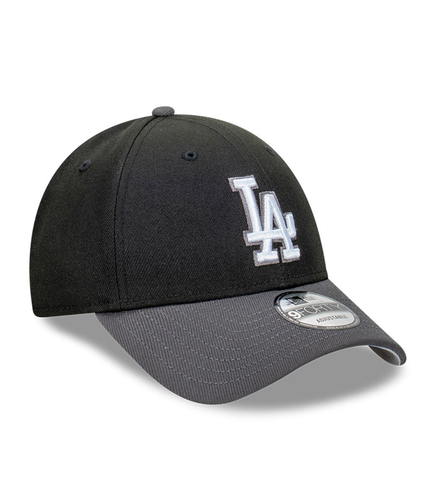 Los Angeles Dodgers Curved Snapback Cap Repreve Two Tone Black