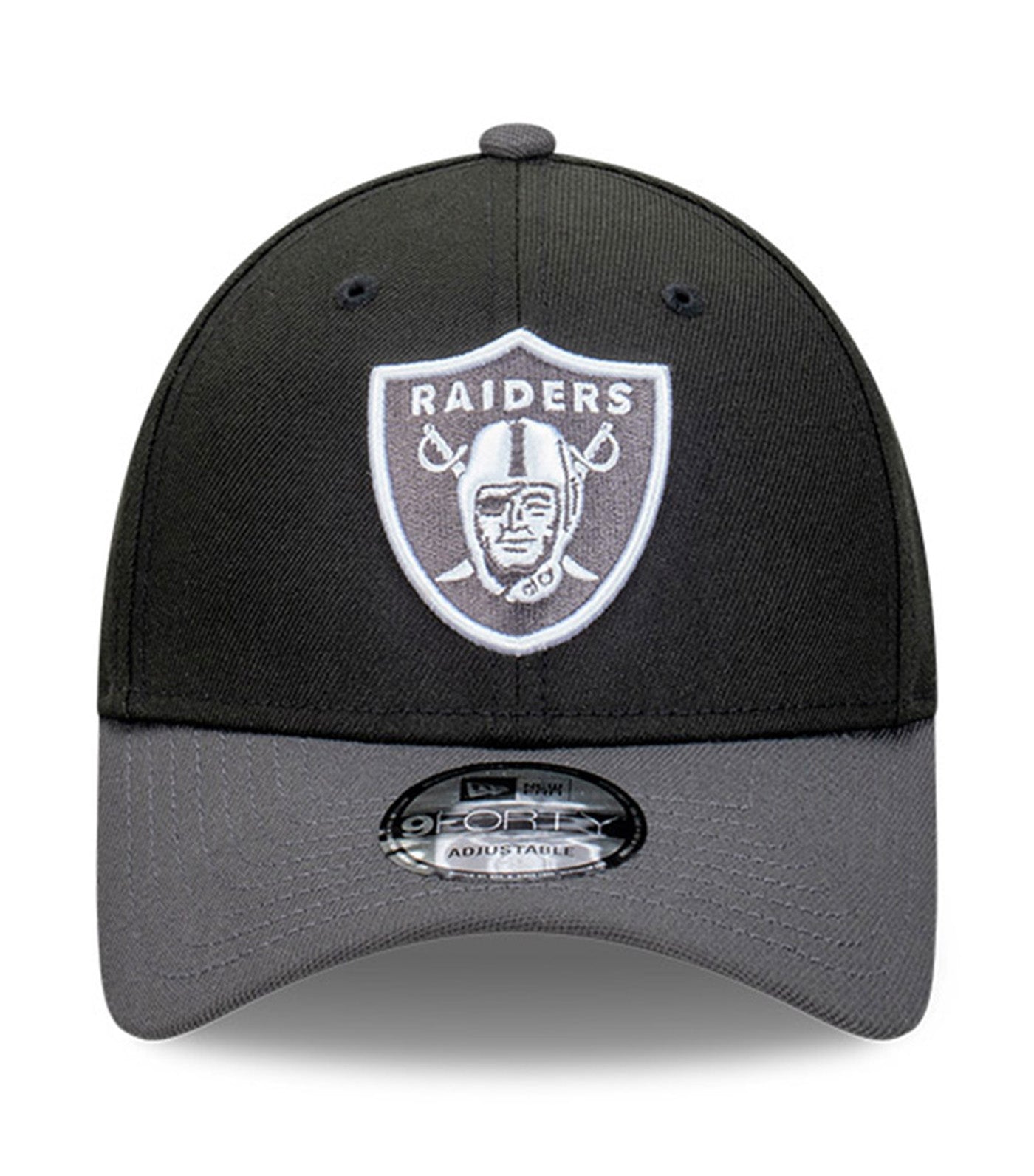 Las Vegas Raiders Curved Snapback Cap Repreve Two Tone Black