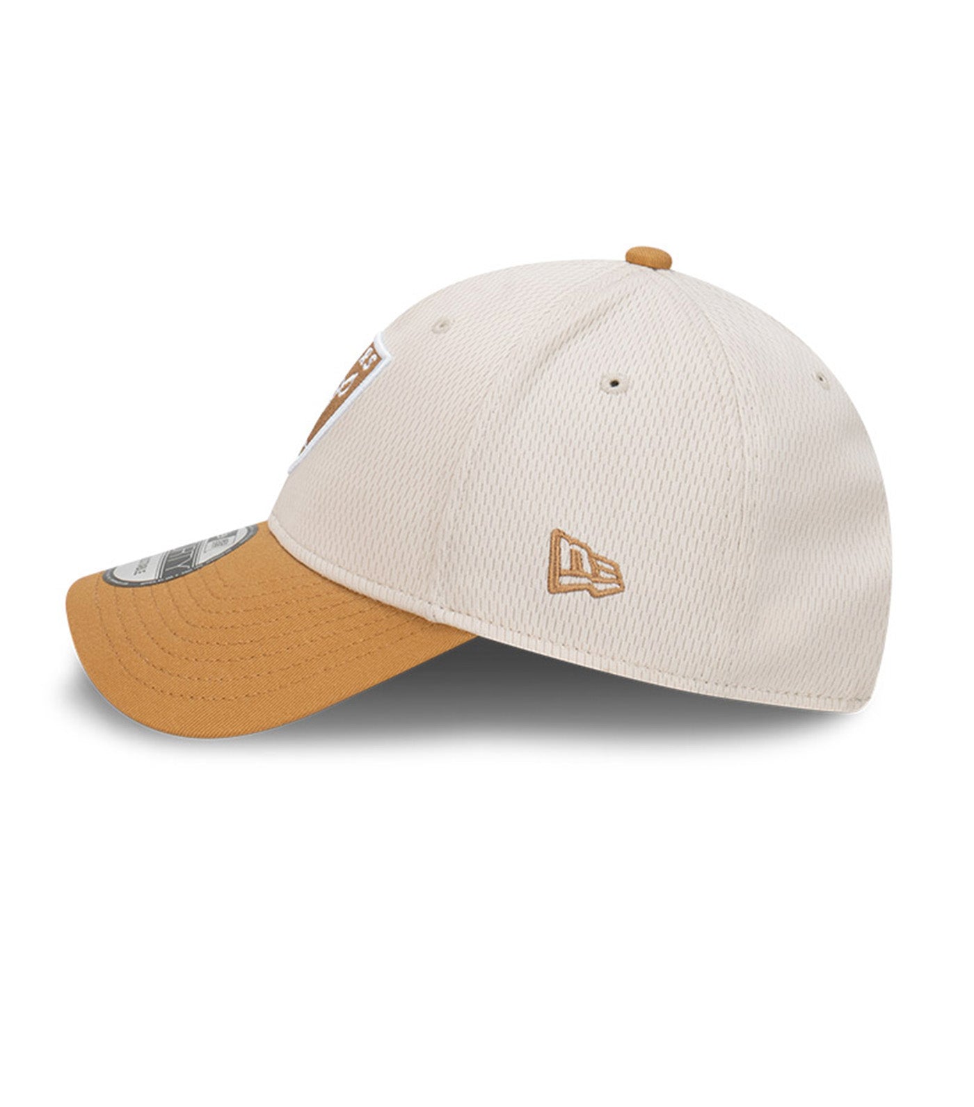 Las Vegas Raiders 9FORTY Curved Snapback Cap Distressed Hallmark Two Tone Stone