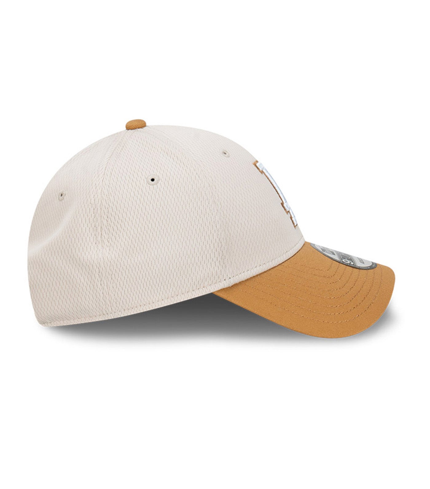 Los Angeles Dodgers 9FORTY Curved Snapback Cap Distressed Hallmark Two Tone Stone