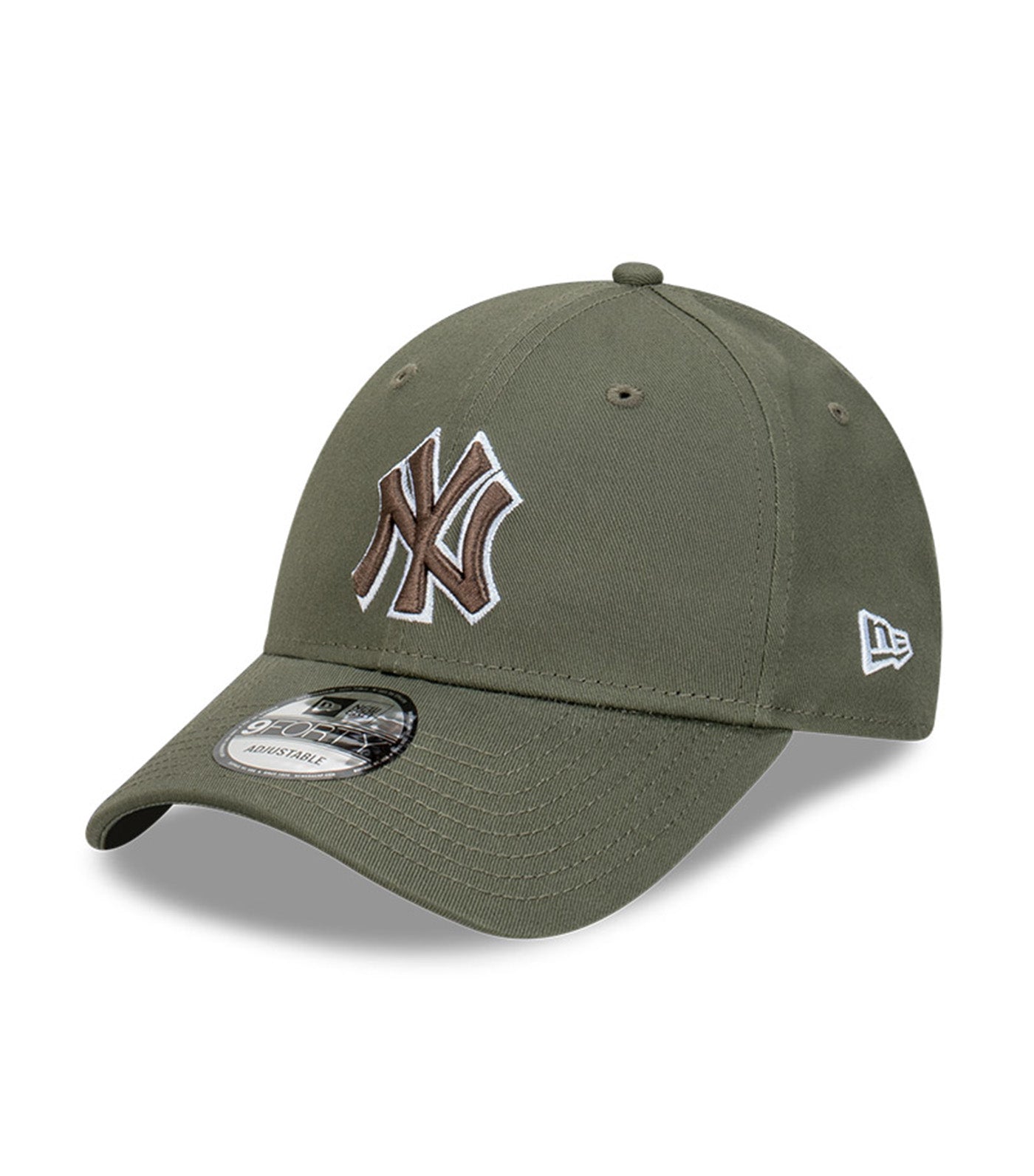 New York Yankees 9FORTY A-Frame Snapback Cap Dark Olive