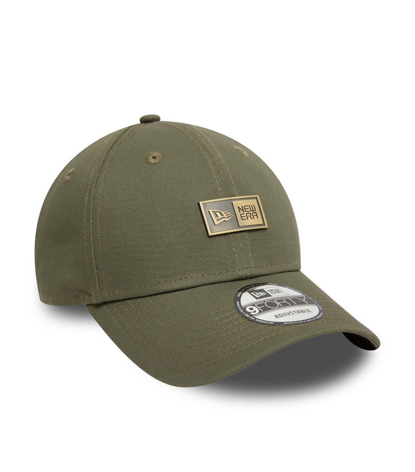 Box Logo Metal Badge 9FORTY Adjustable Snapback Cap