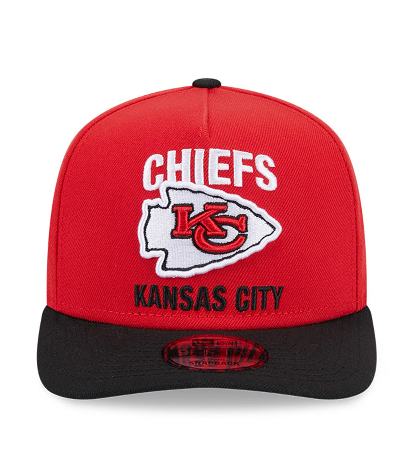 NFL公式New Era カンザスCity Chiefs キャップ ニューエラ キャップ 9FIFTY カンザスシティ チーフス NFL 50TH