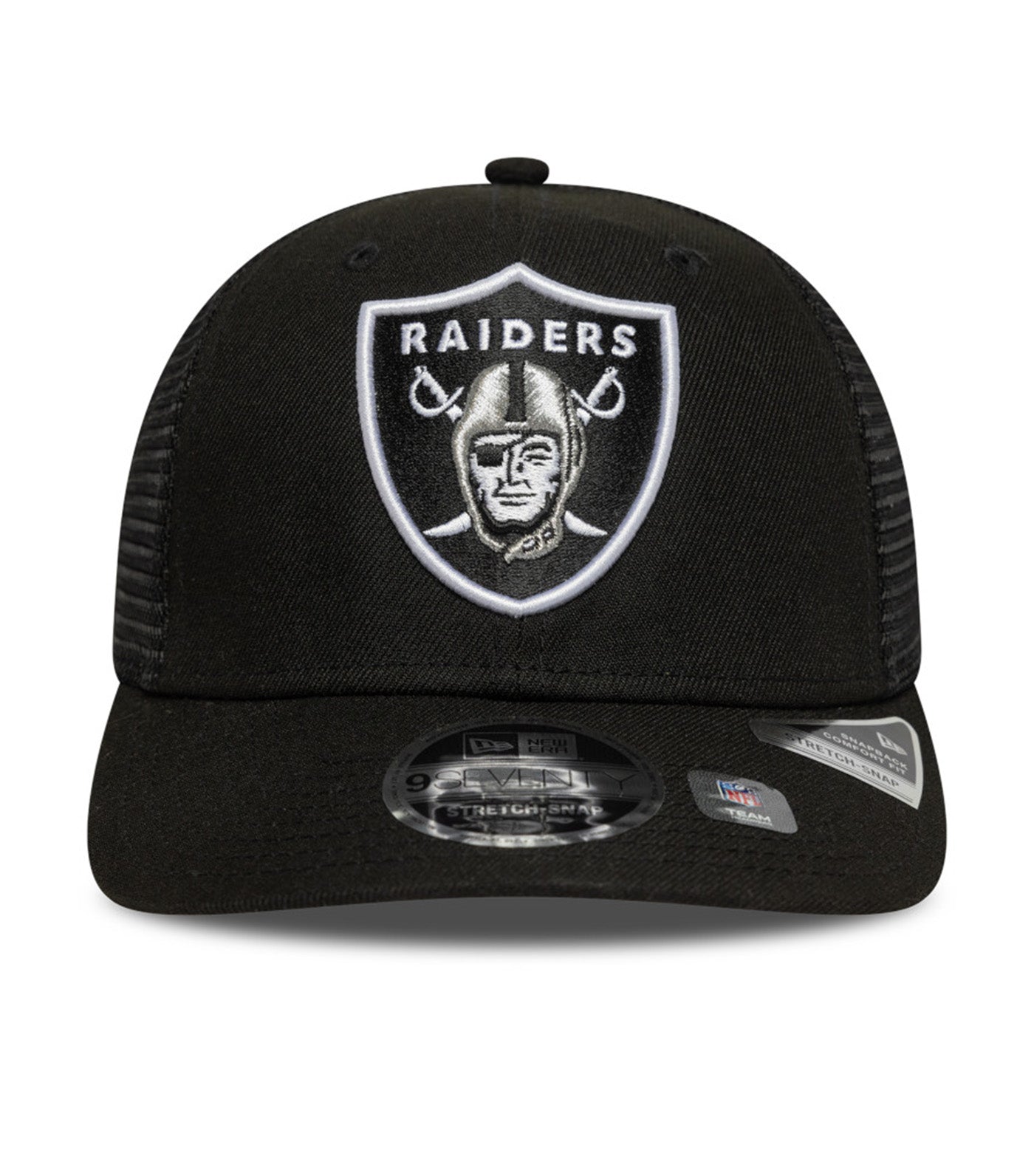 Las Vegas Raiders 9SEVENTY Stretch Snapback Cap Black