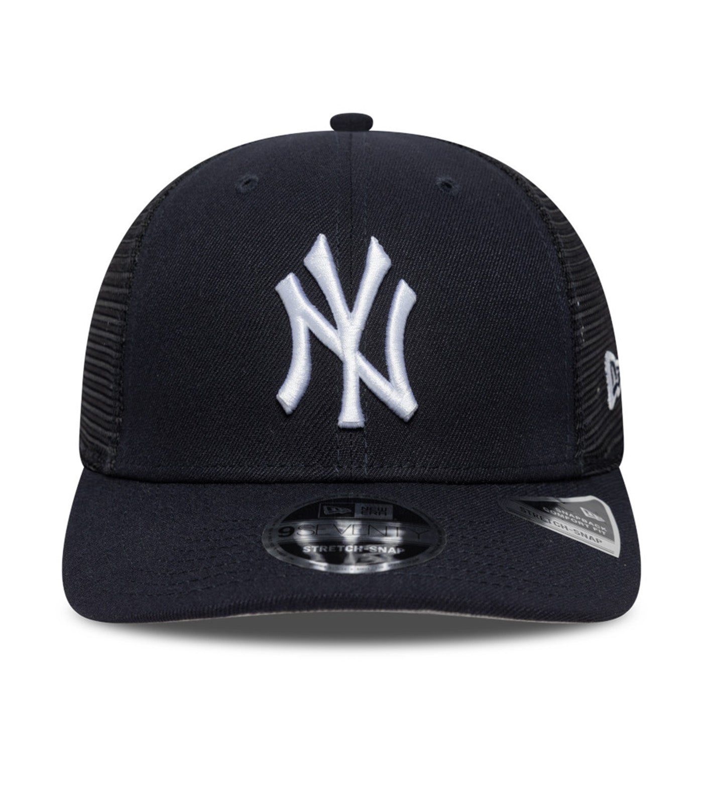 New York Yankees 9SEVENTY Stretch Snapback Trucker Cap Navy