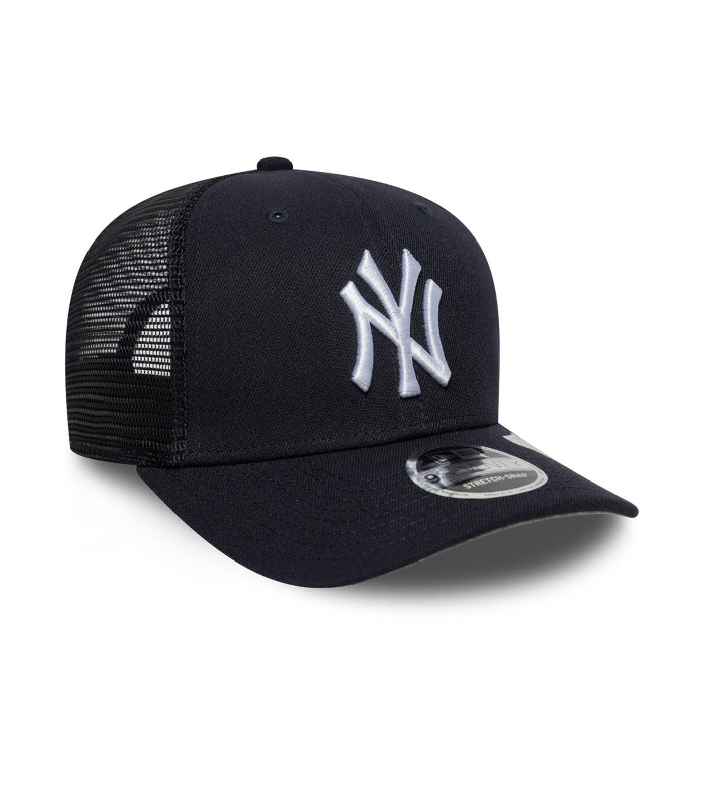 New York Yankees 9SEVENTY Stretch Snapback Trucker Cap Navy