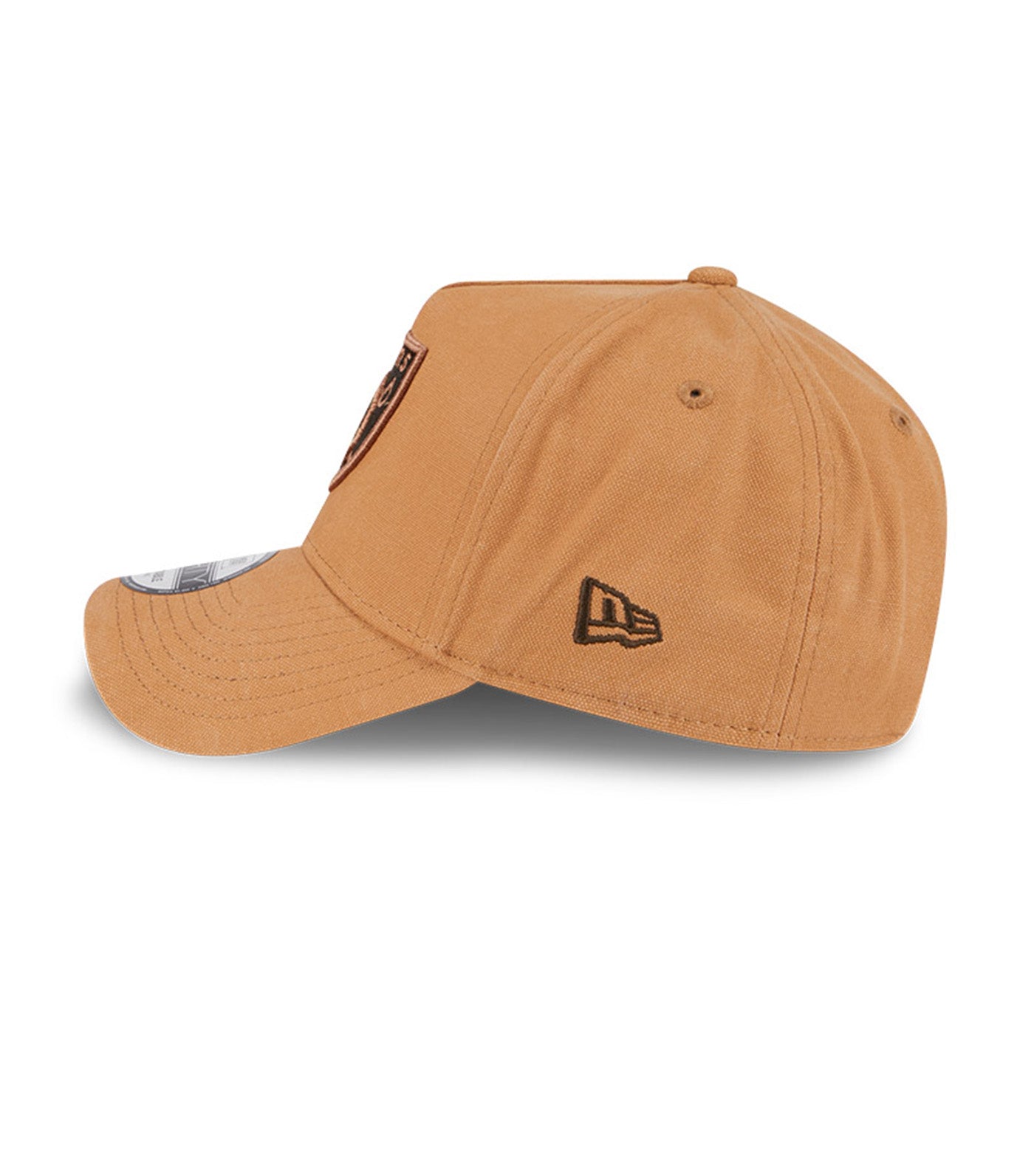 Las Vegas Raiders 9FORTY A-Frame Adjustable Cap Washed Canvas Bronze