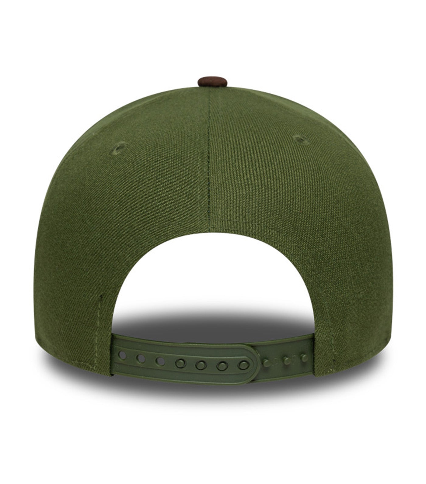 Los Angeles Dodgers Suede Visor 9FORTY E-Frame Snapback Cap Rifle Green