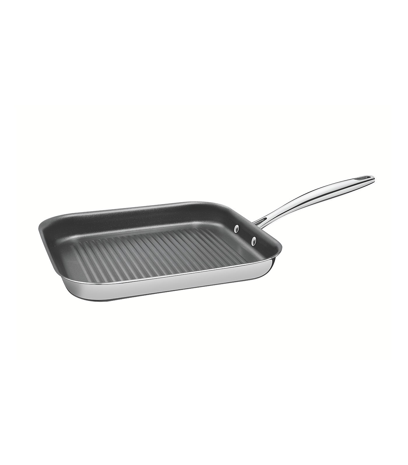 Grano Stainless Steel Griddle Pan Non-Stick - 28cm
