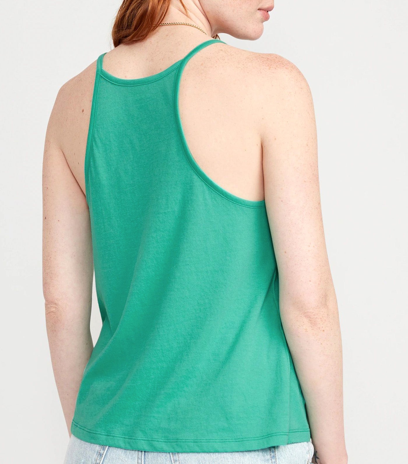 Relaxed Halter Tank Top for Women The Teal World