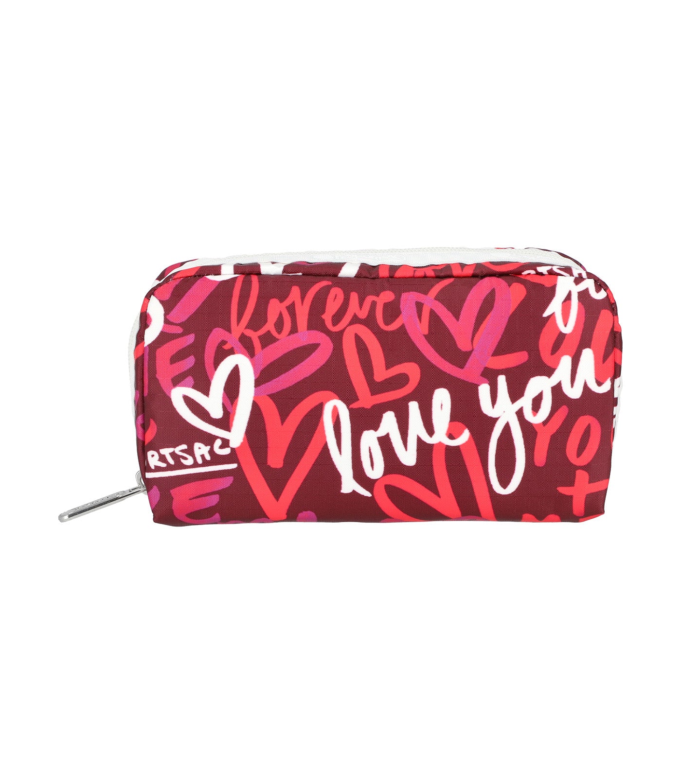 Rectangular Cosmetic Love Notes Berry