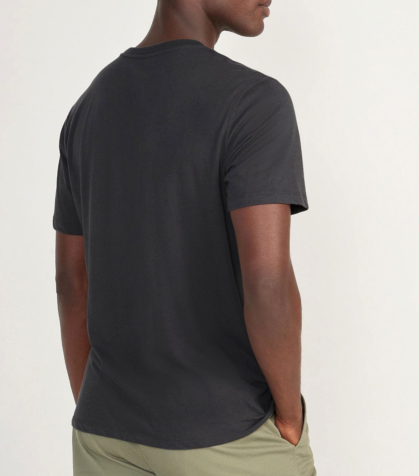 Soft-Washed Crew-Neck Graphic Pocket T-Shirt Panther