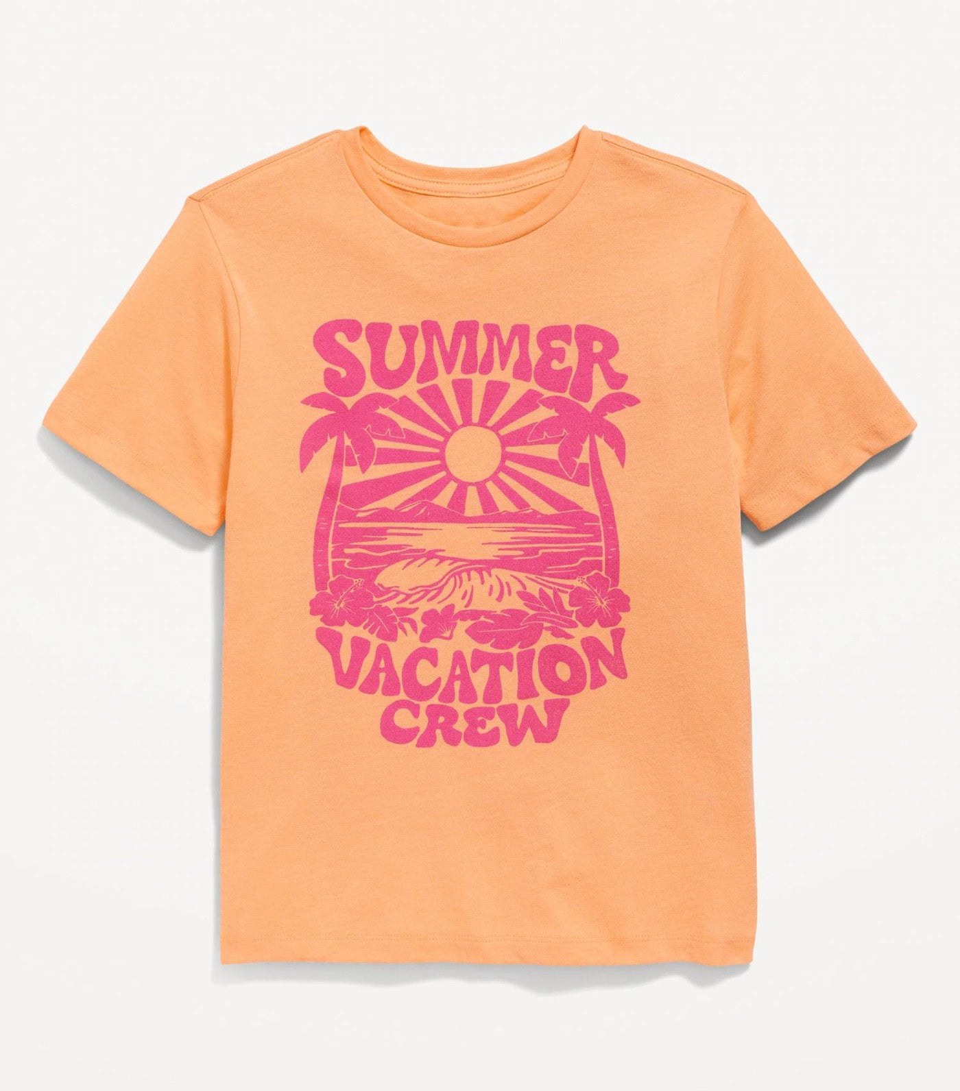 Matching Gender-Neutral Graphic T-Shirt for Kids - Sunfish