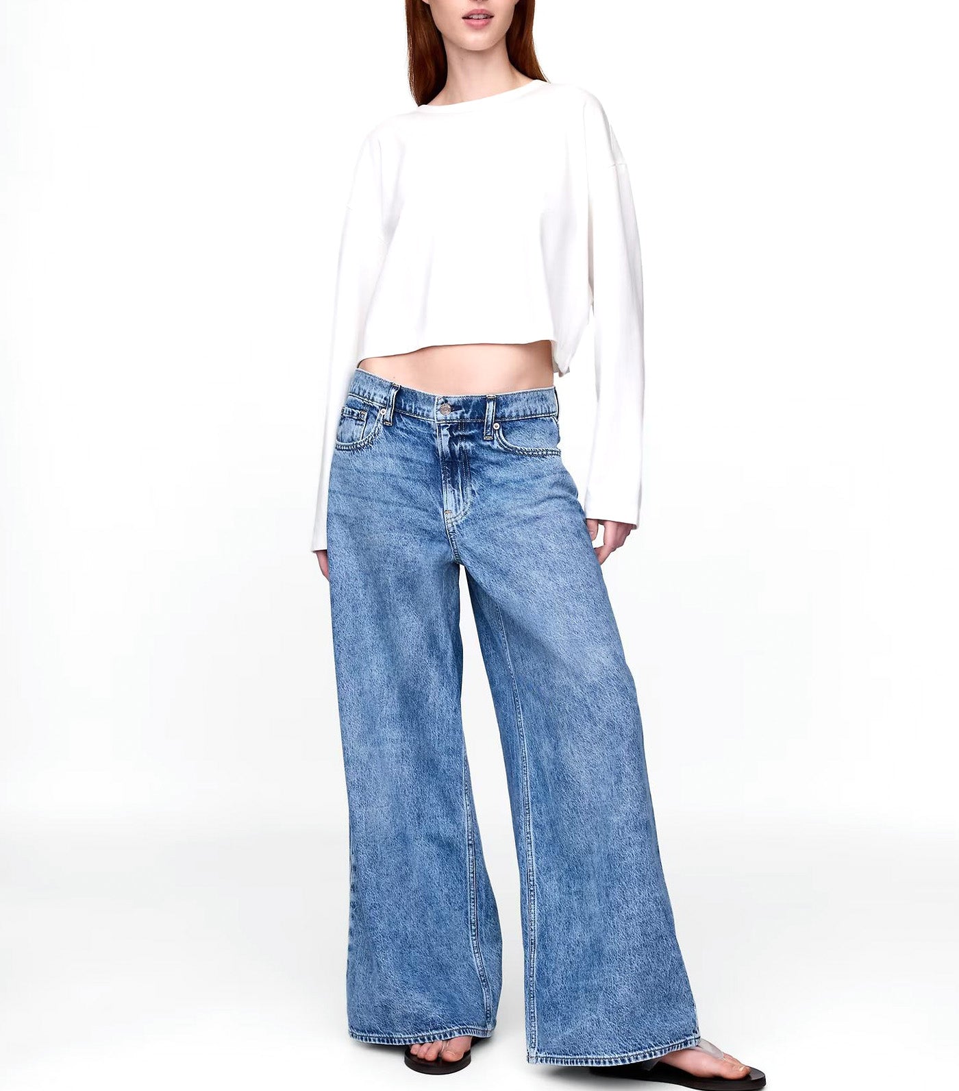 Low Slung Extra Baggy Jeans