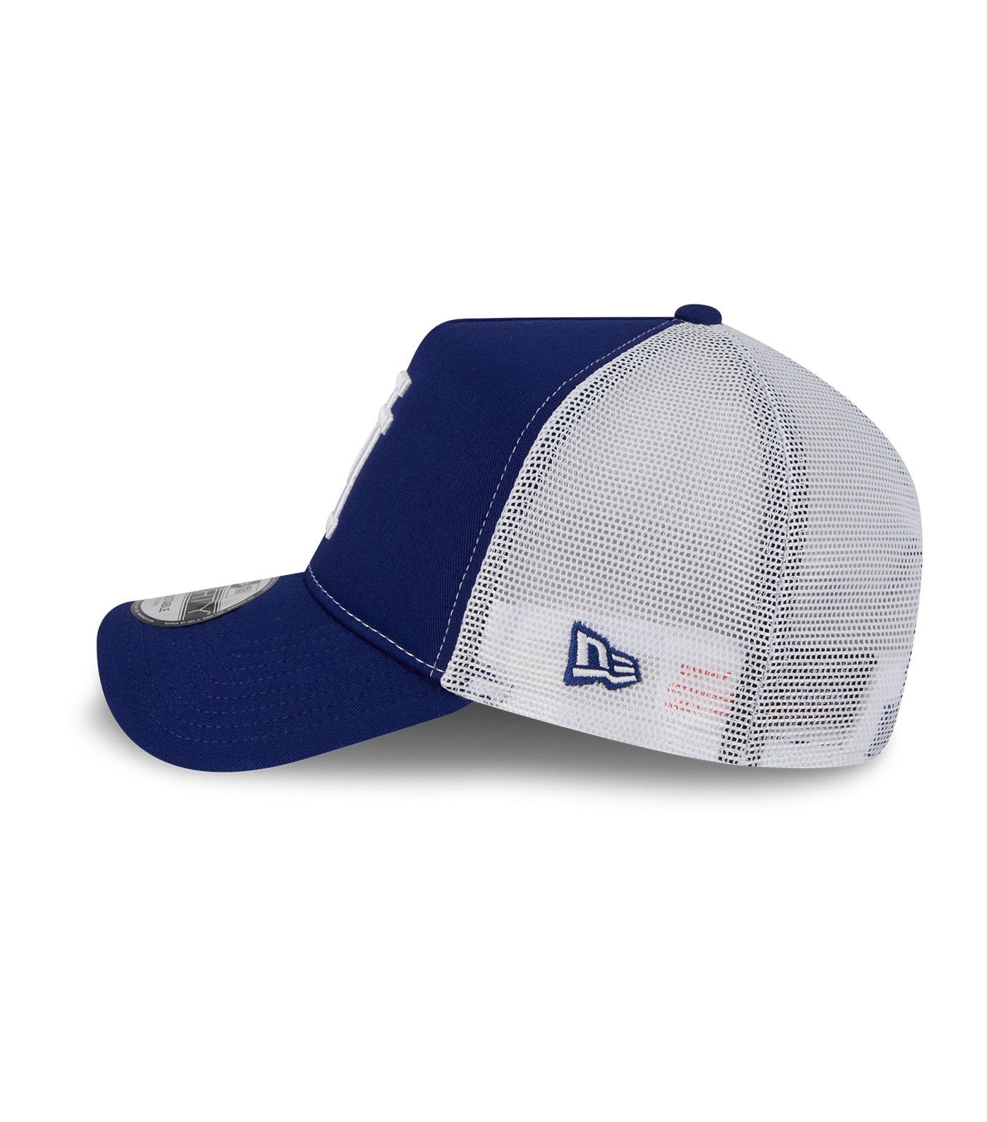 Los Angeles Dodgers 9FORTY A-Frame Foam Trucker Cap Dark Royal/ White