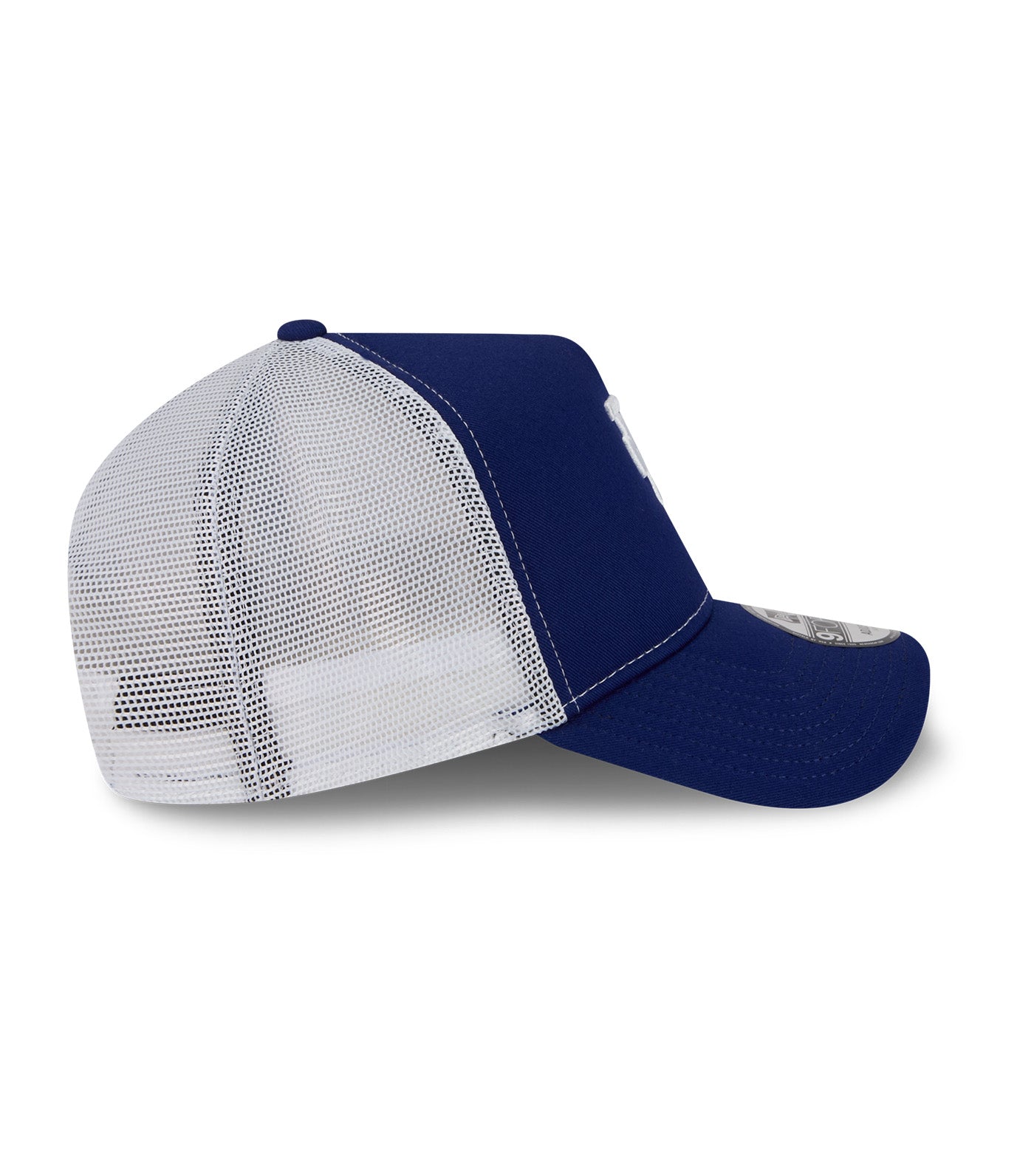 Los Angeles Dodgers 9FORTY A-Frame Foam Trucker Cap Dark Royal/ White
