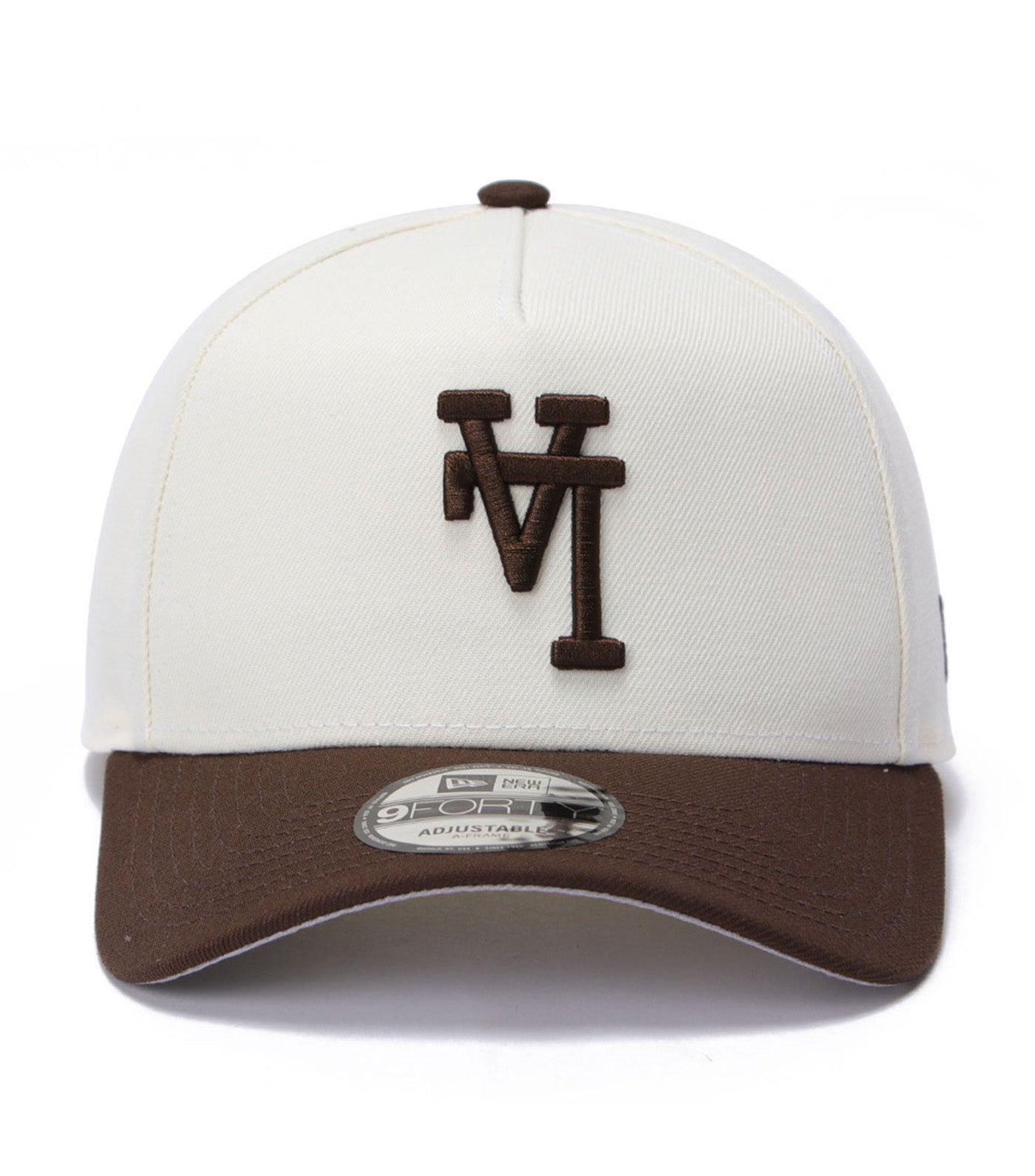 Los Angeles Dodgers MLB Upside Down 9FORTY Snapback Cap Chrome/Walnut