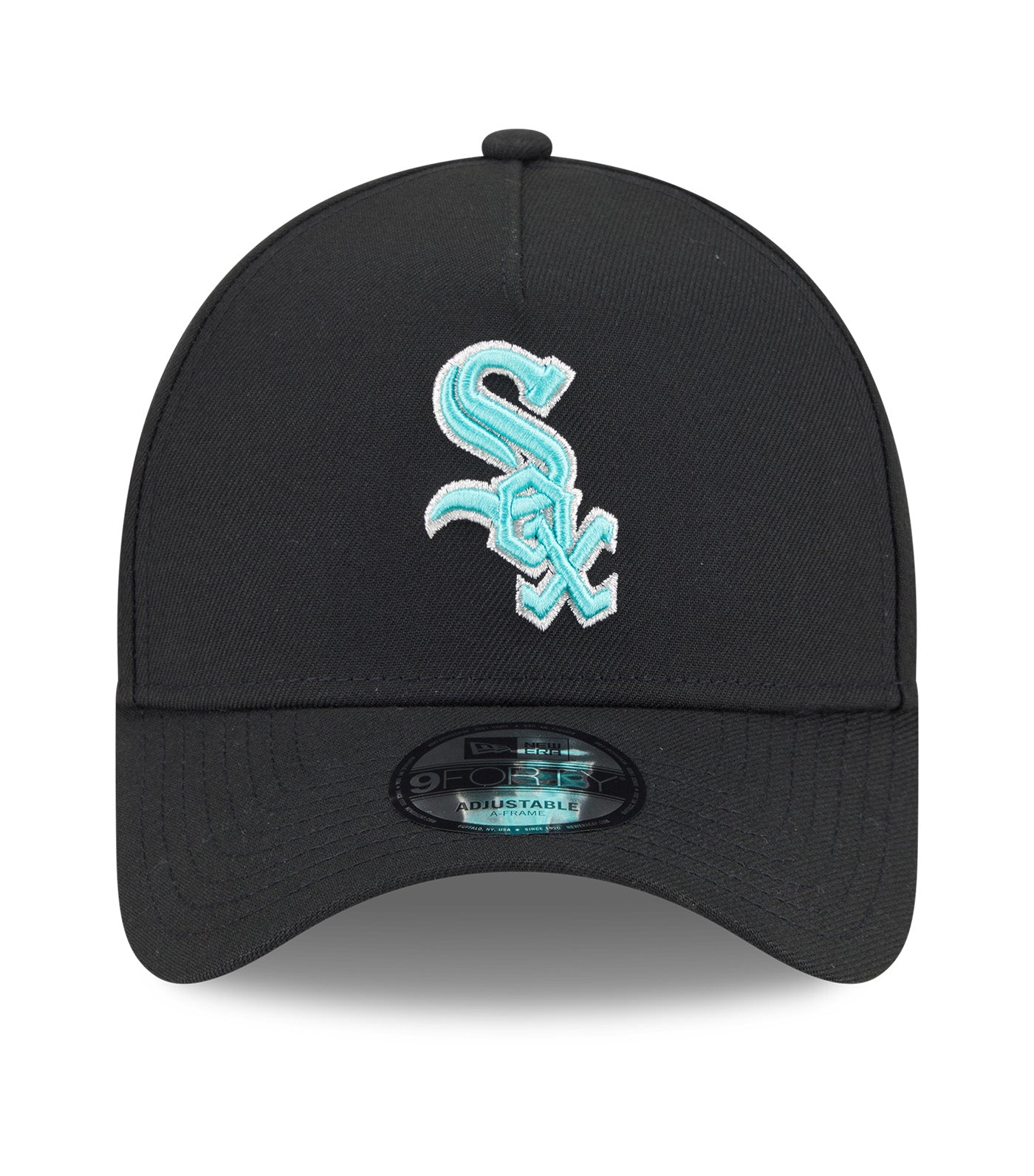 Chicago White Sox Black and Seaglass 9FORTY A-Frame Cap