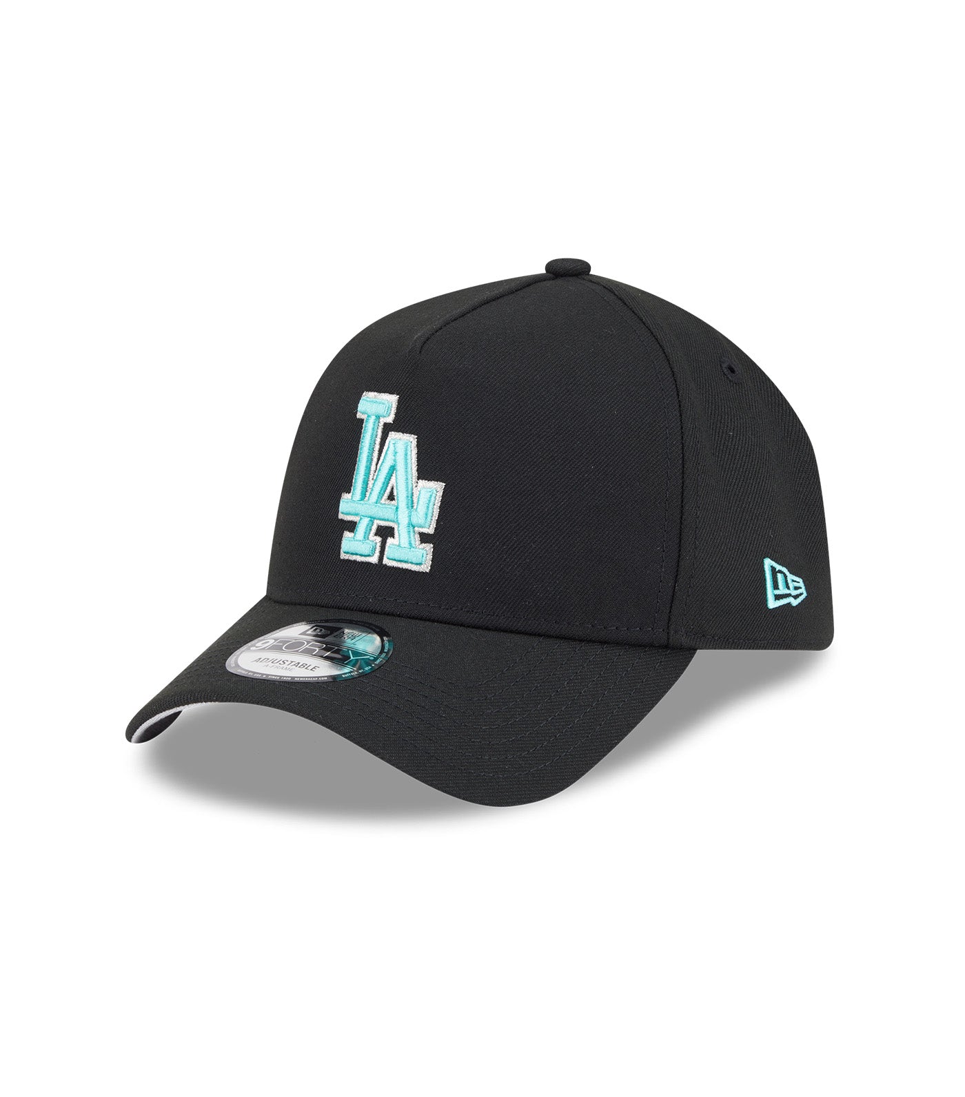 New Era Los Angeles Dodgers 9FORTY A-Frame Black/Seaglass