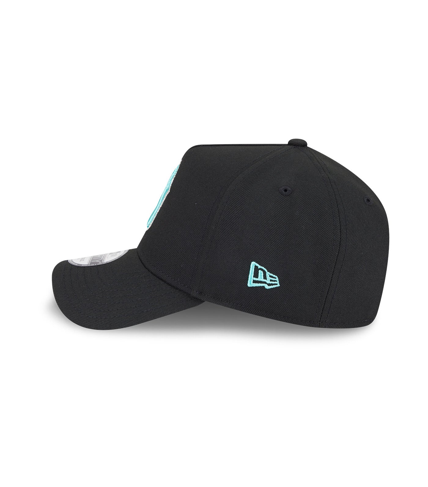 New York Yankees 9FORTY A-Frame Adjustable Cap Black/Seaglass