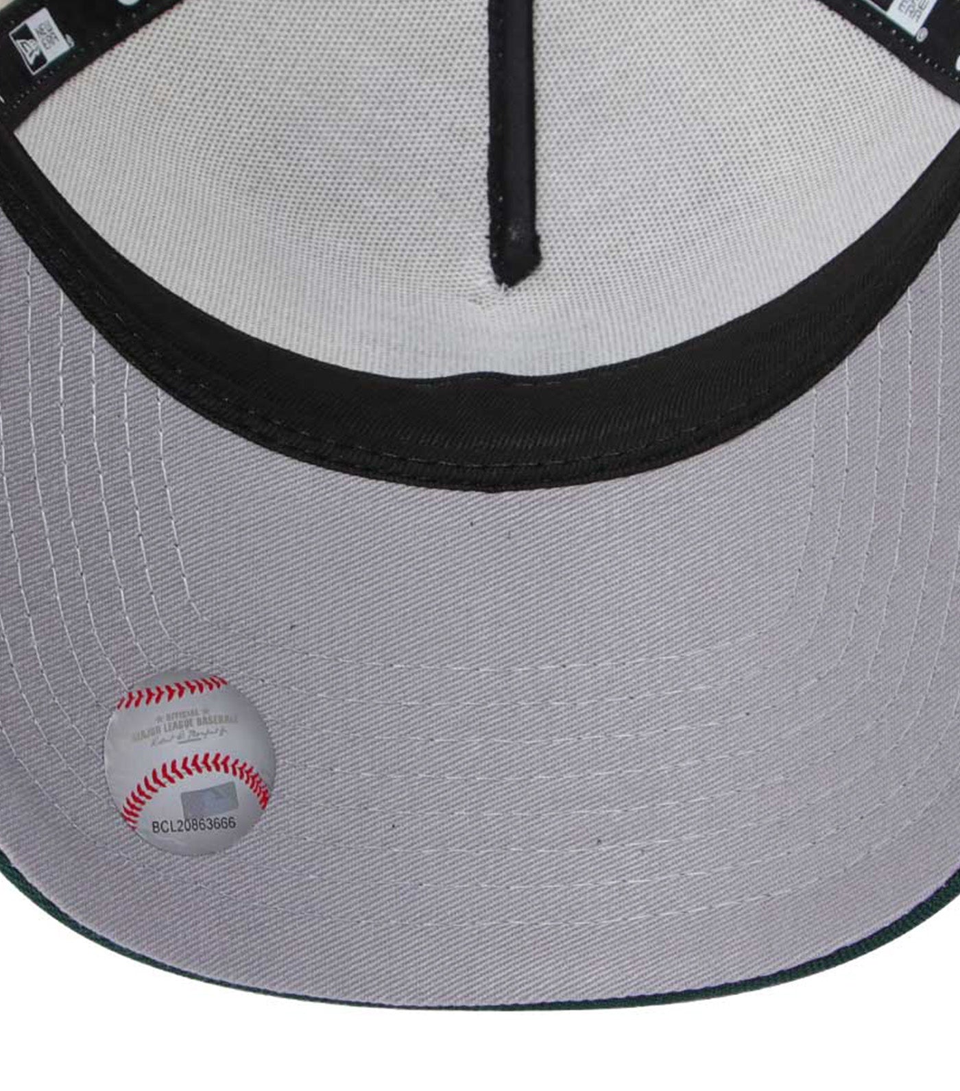 Los Angeles Dodgers MLB Upside Down 9FORTY Snapback Cap Chrome/Dark Green