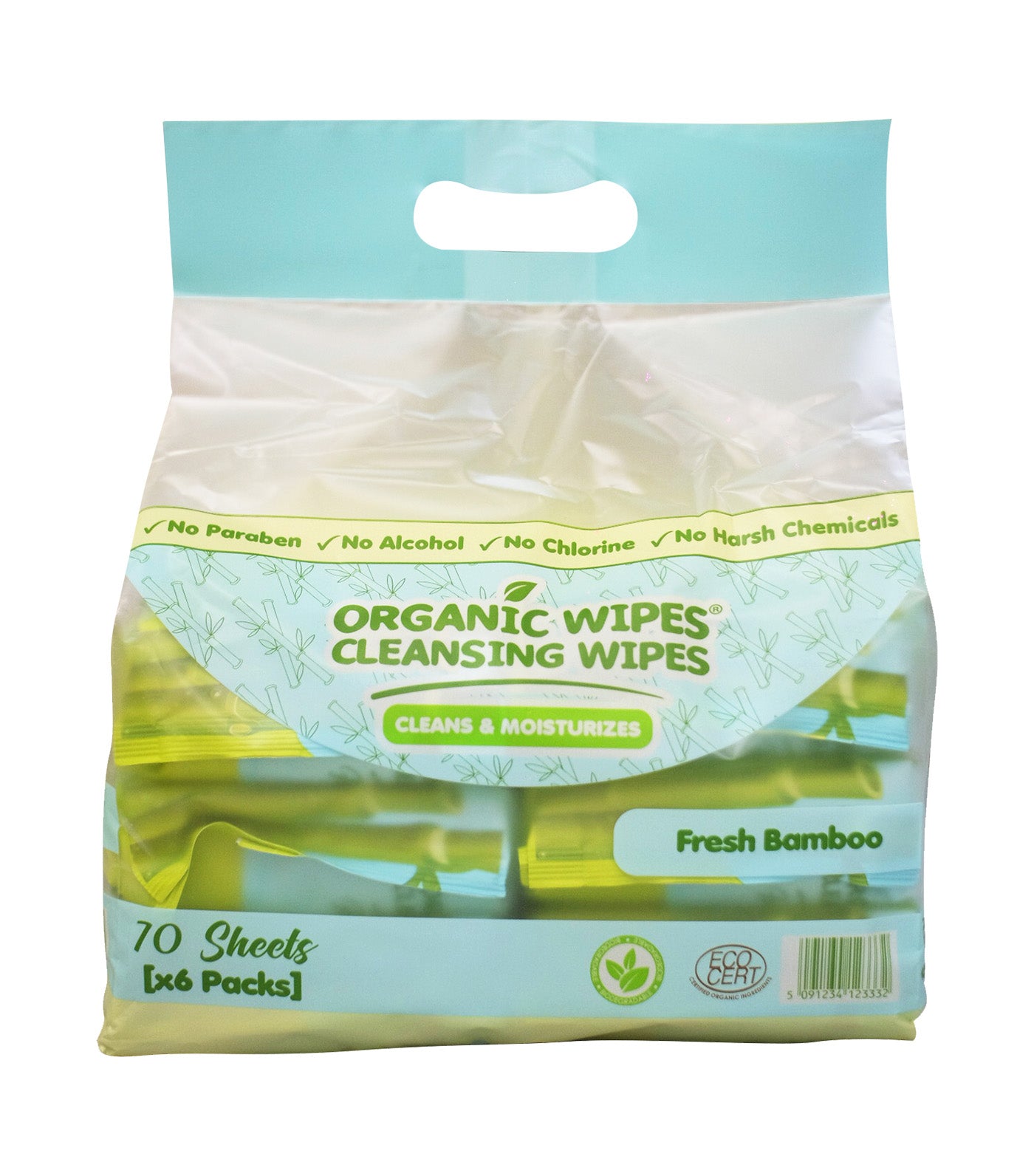 Cleansing Wipes - Pack of 6