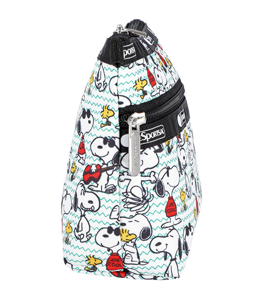 LeSportsac x Peanuts Cosmetic Clutch Snoopy and Woodstock