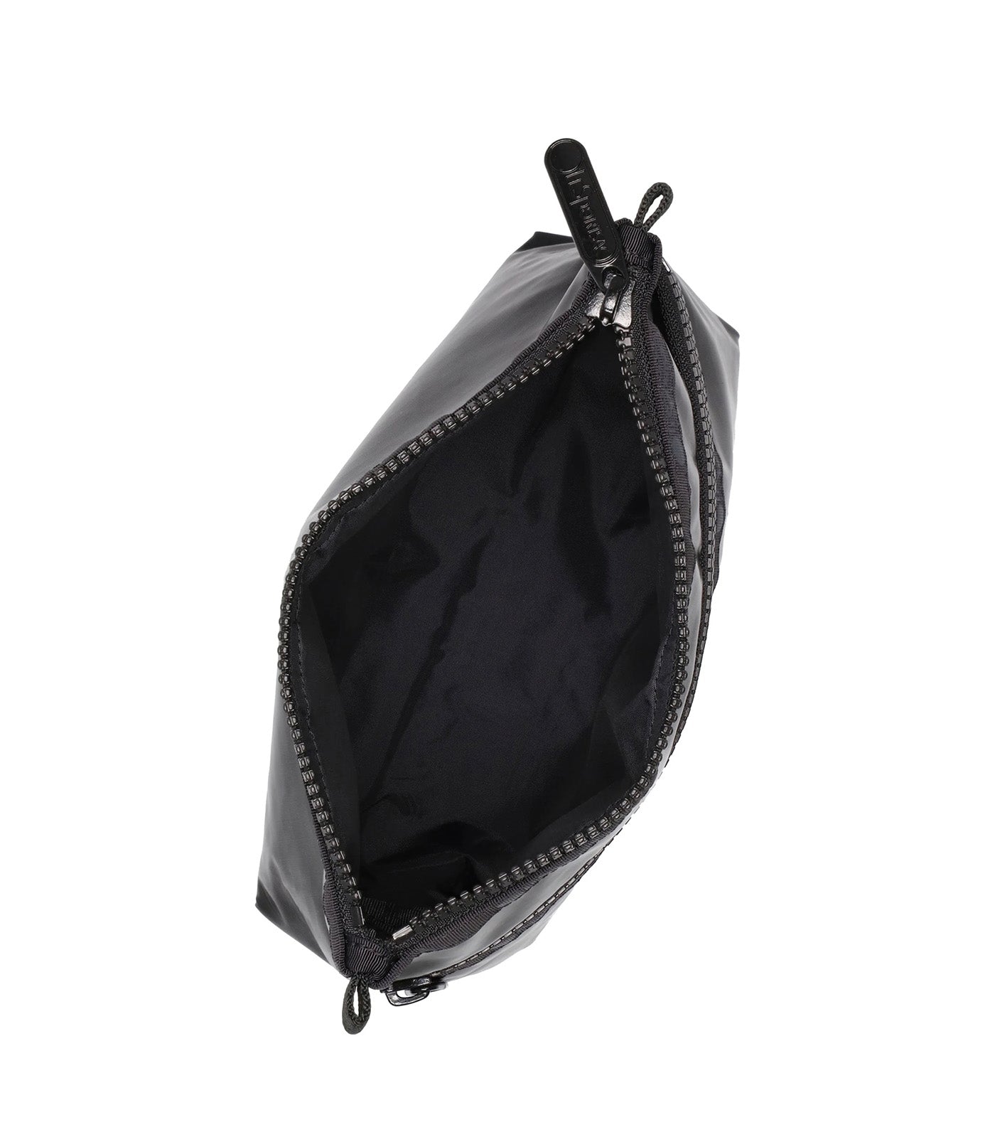 Cosmetic Clutch Black Shine