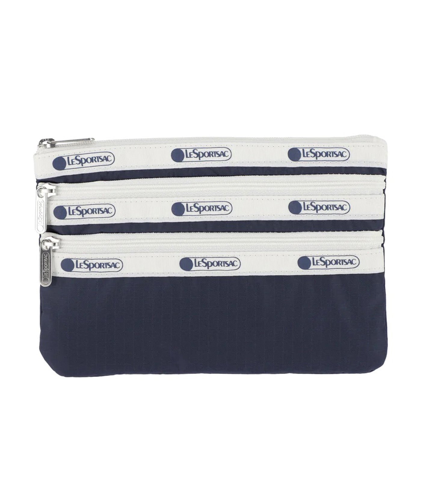 3-Zip Cosmetic Bag