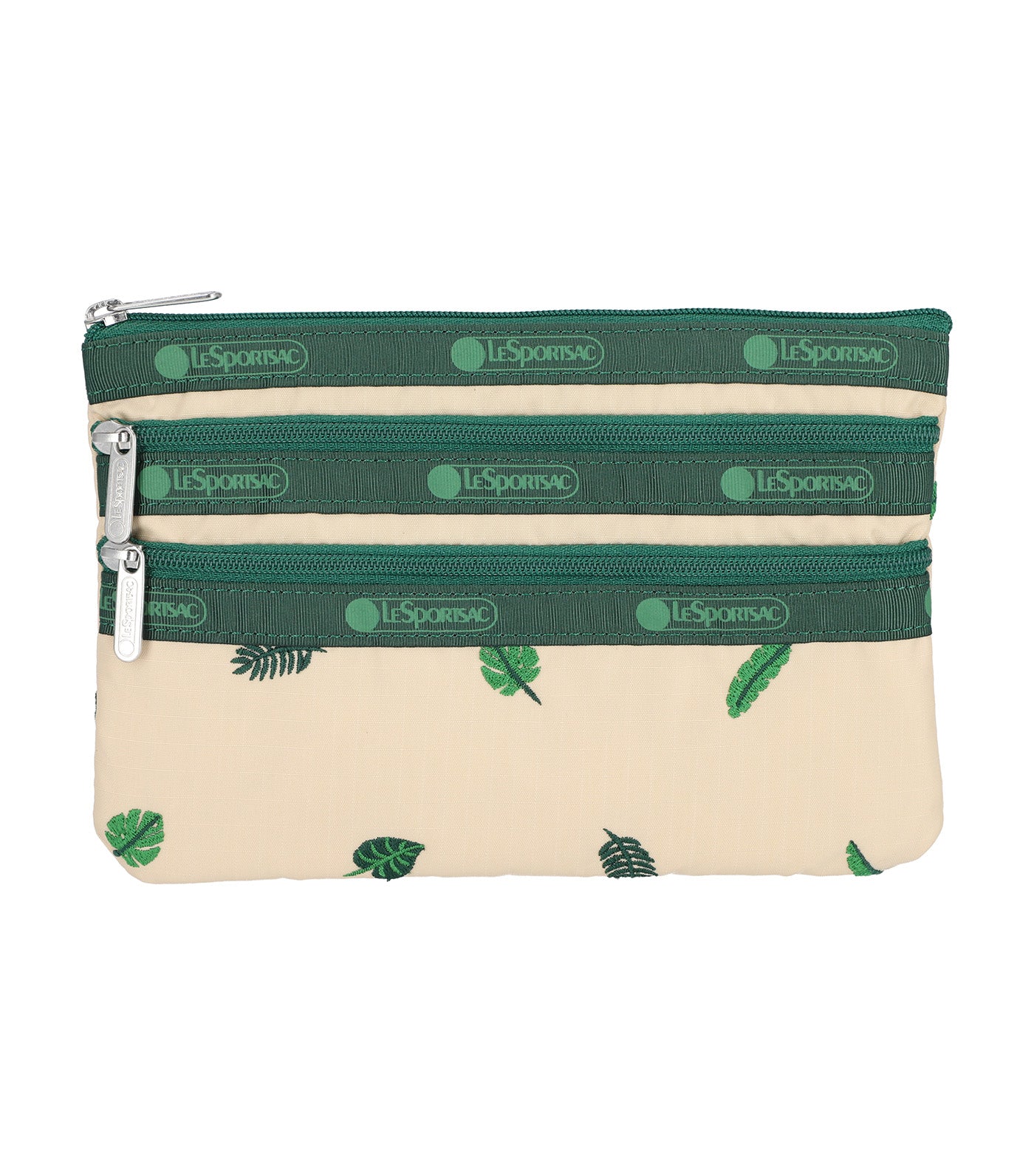 3-Zip Cosmetic Bag