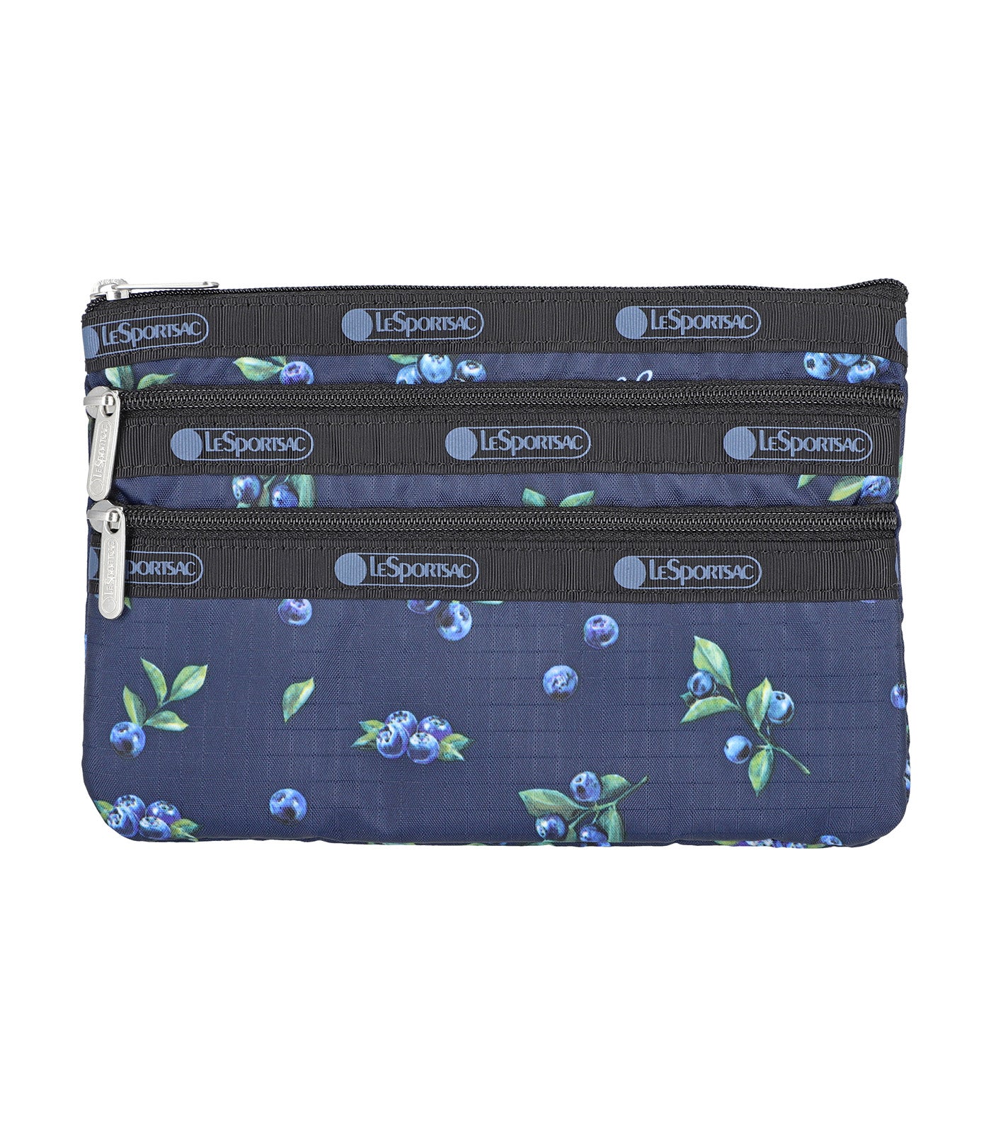 3-Zip Cosmetic Bag