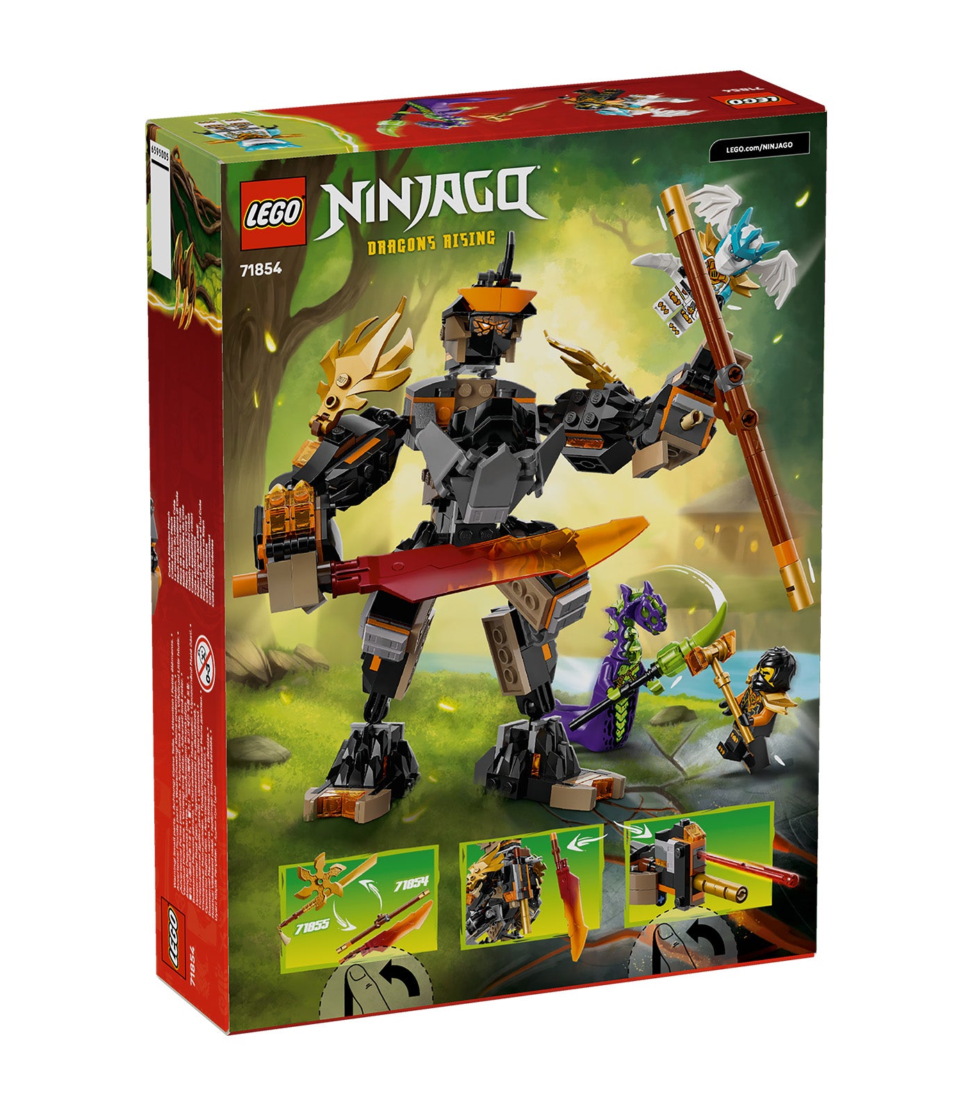 Cole's Mission Mech & Dragon Zane