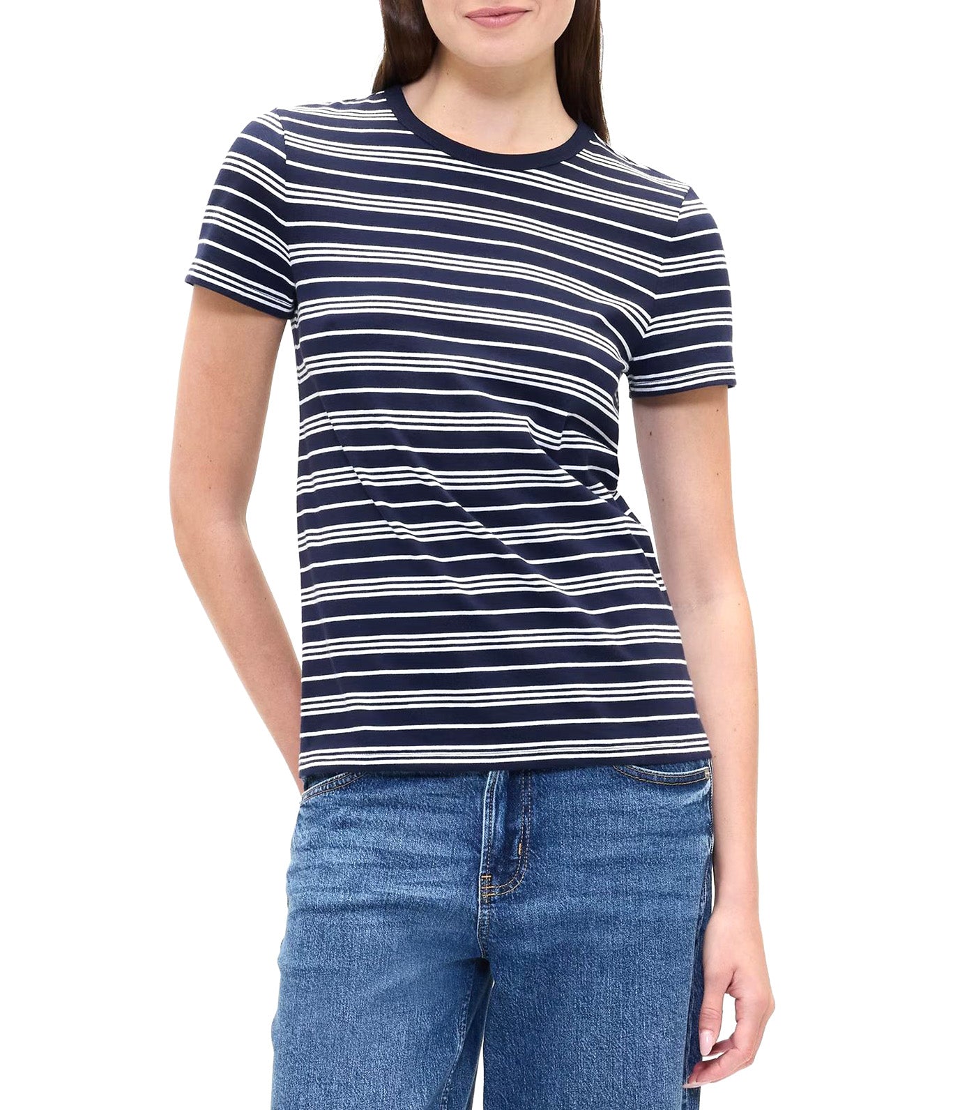 Favorite Stripe Crewneck T-Shirt