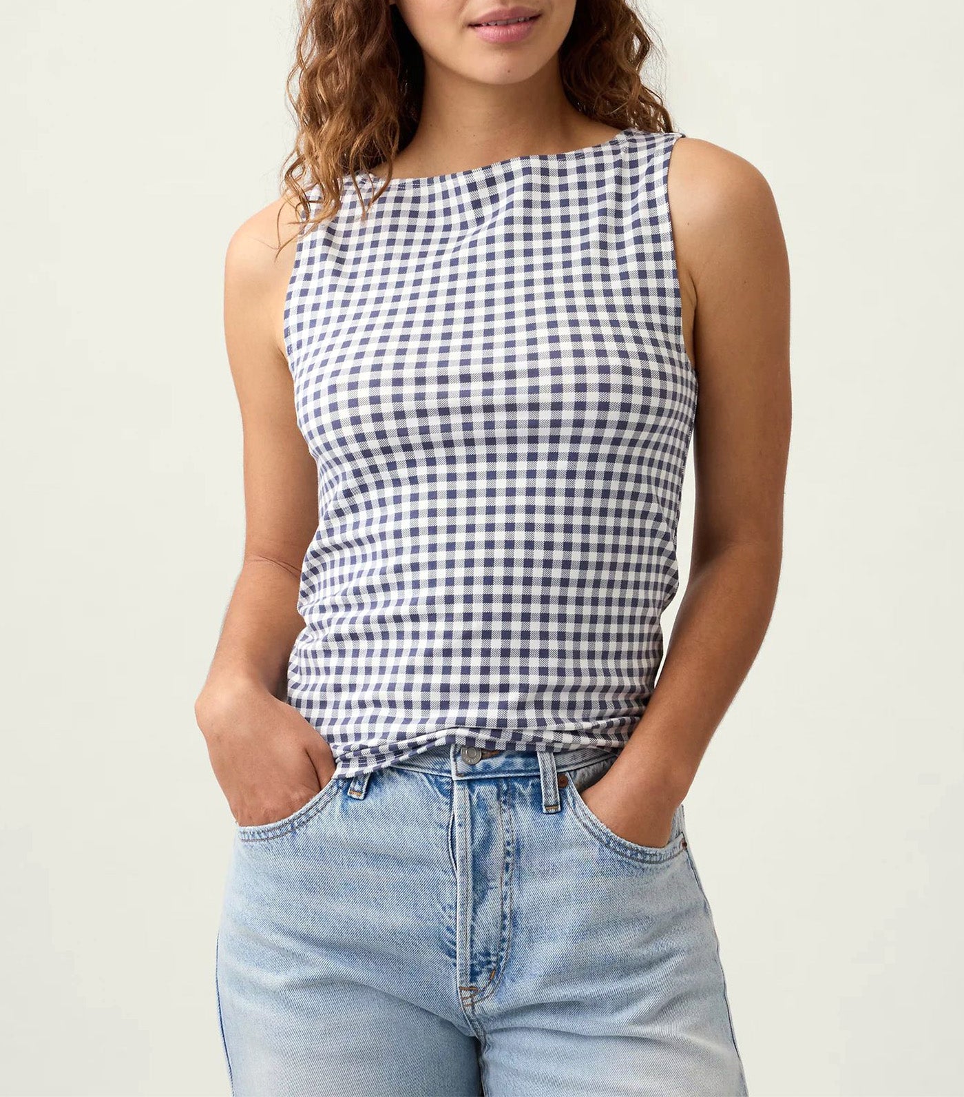 Boatneck Tank Top