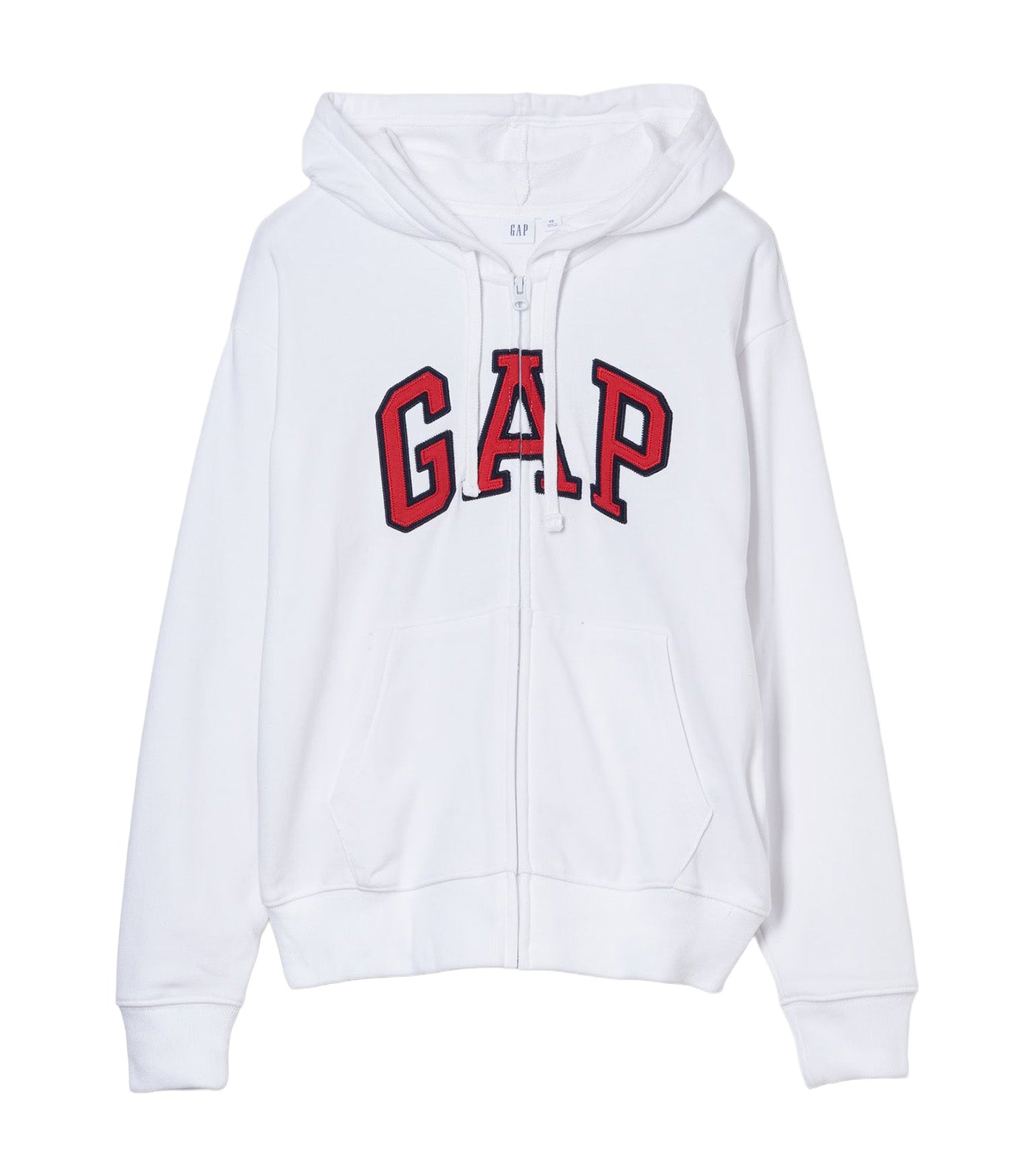 Women's Relaxed Gap Logo Zip Hoodie