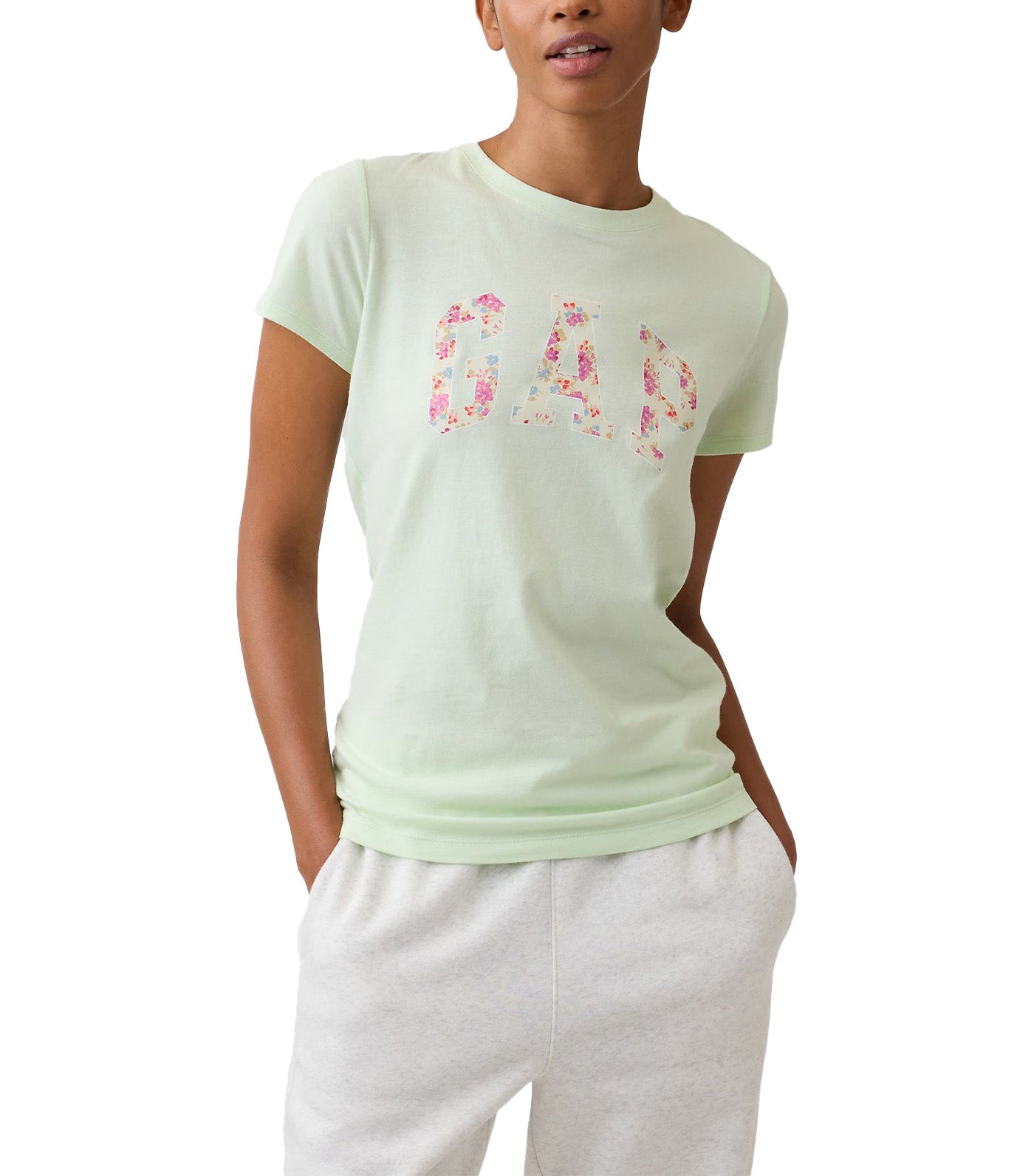 GAP Logo T-Shirt Pod Green 