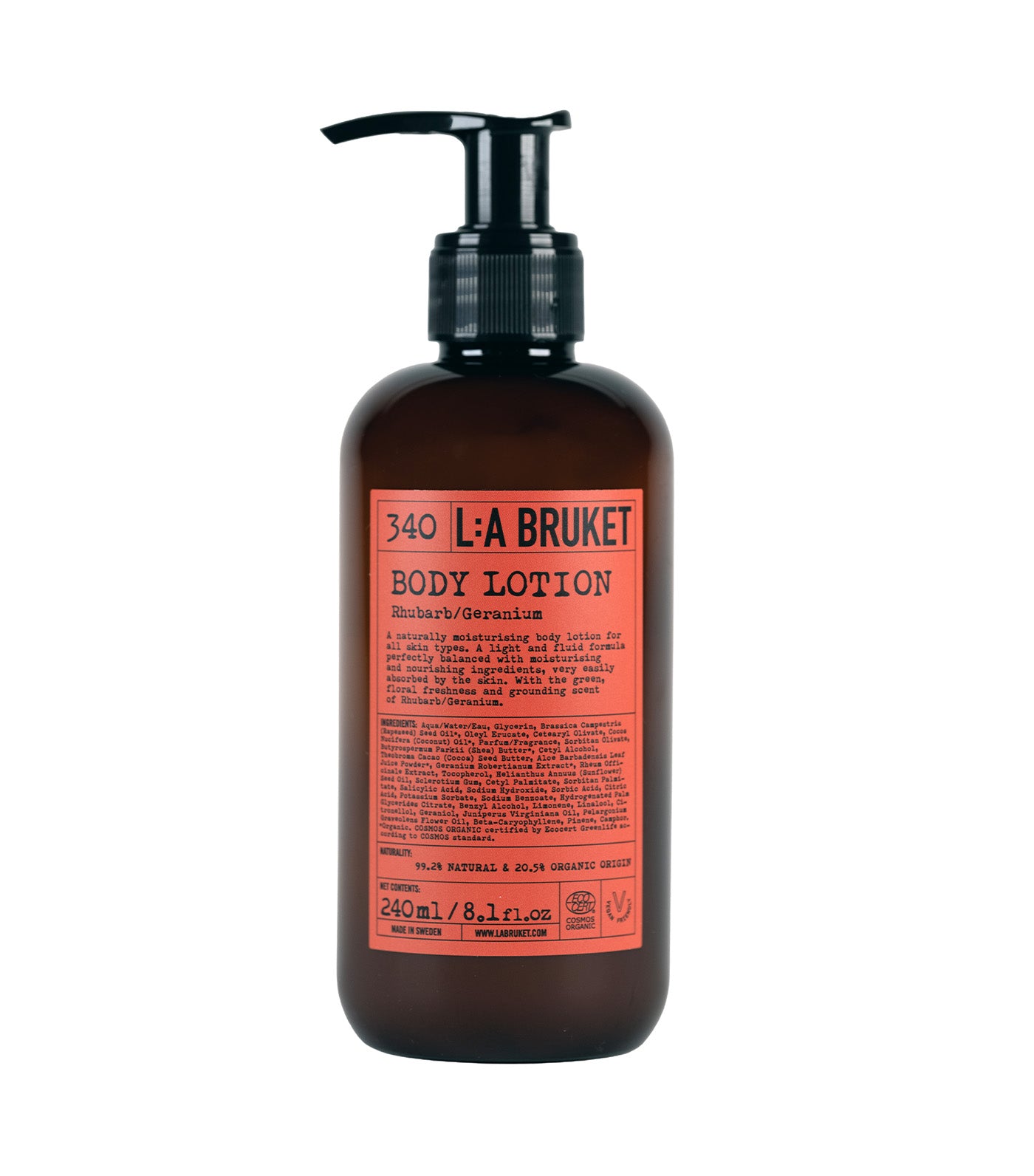 340 Body Lotion Rhubarb/Geranium
