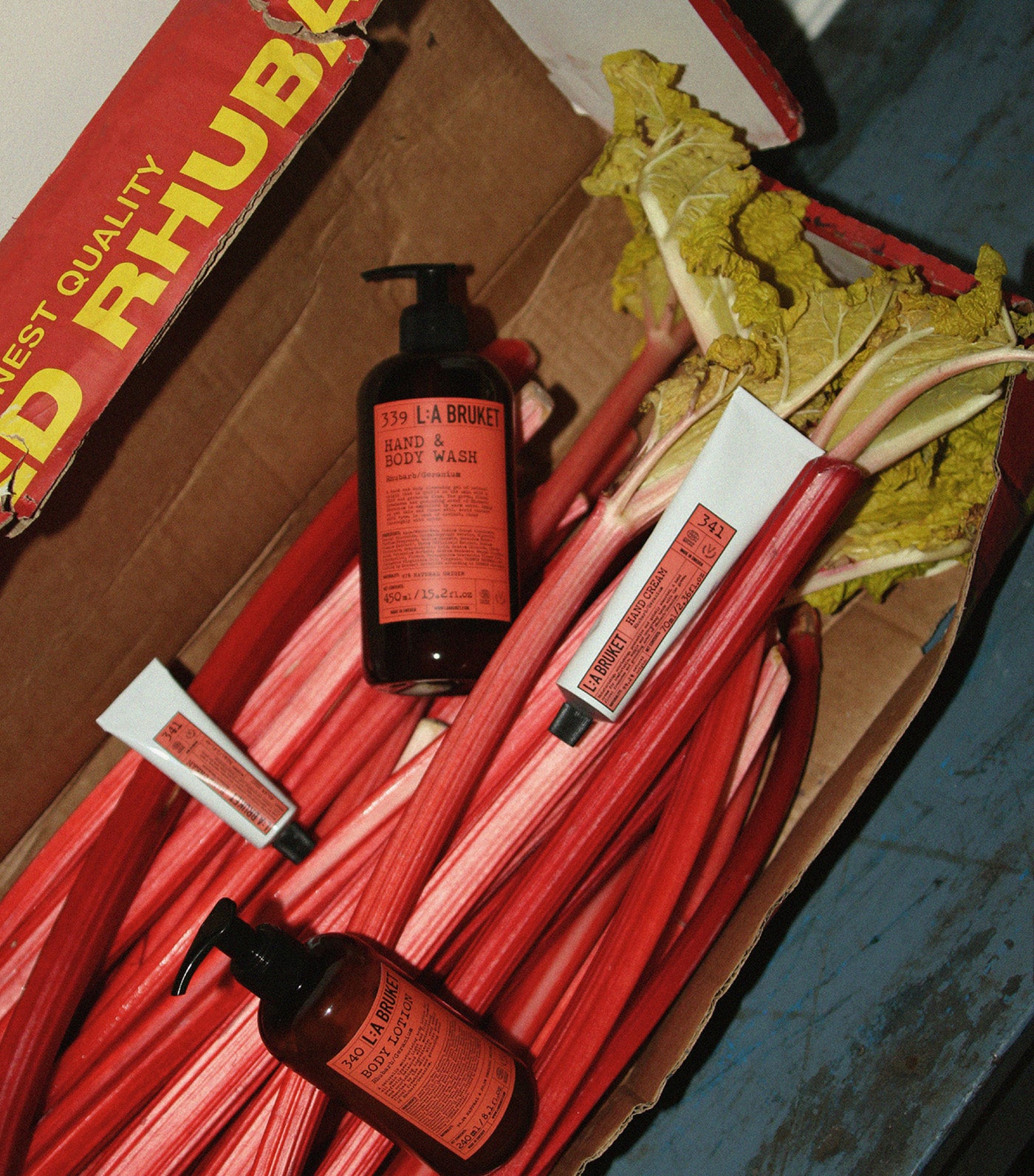 340 Body Lotion Rhubarb/Geranium