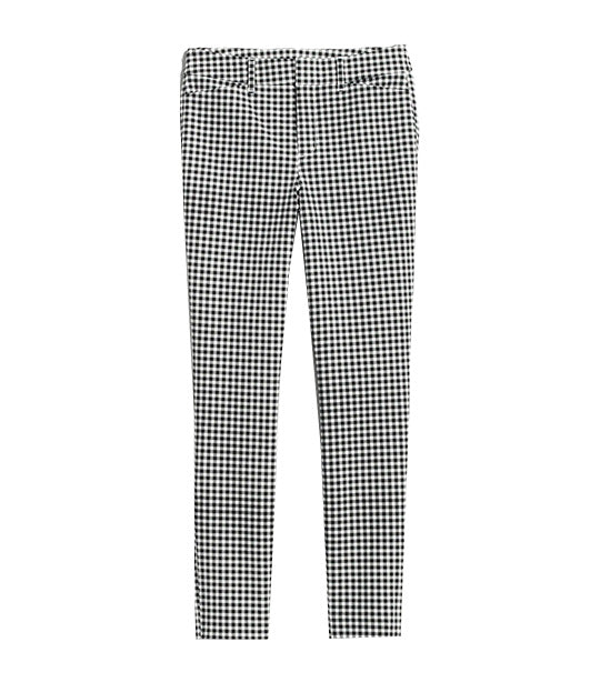 Old navy black on sale and white pants