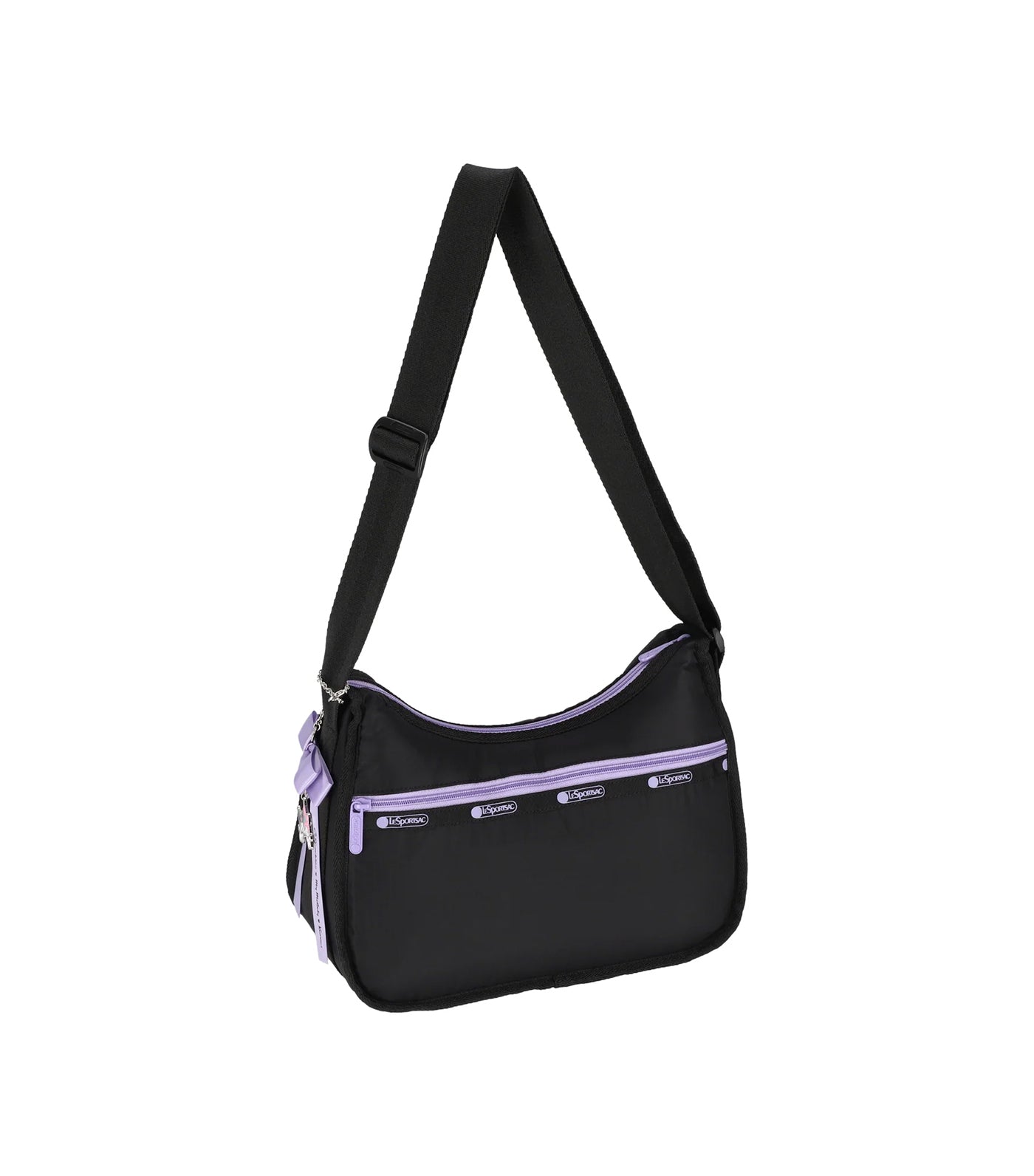 LeSportsac x My Melody and Kuromi Classic Hobo My Melody Kuromi Bow