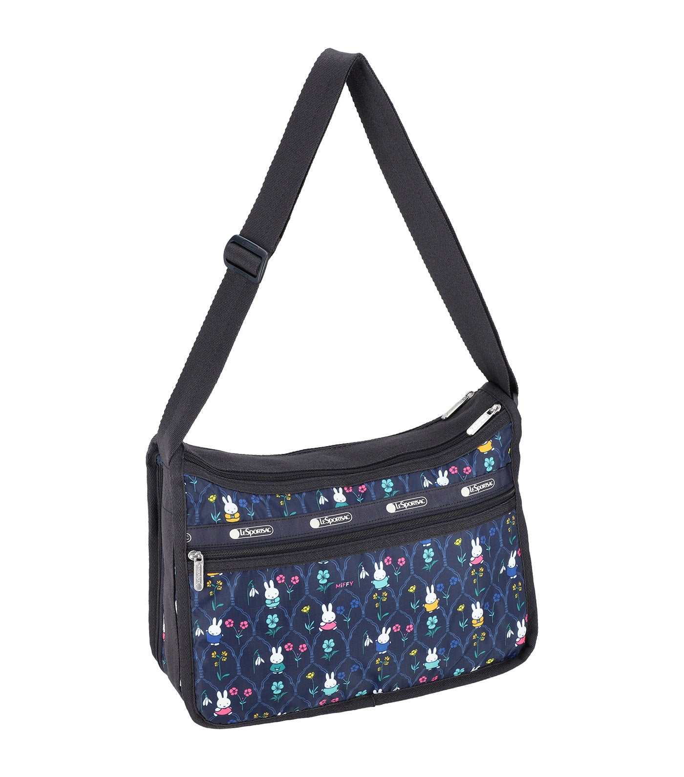 LeSportsac x Dick Bruna Deluxe Everyday Bag Miffy Garden Floral